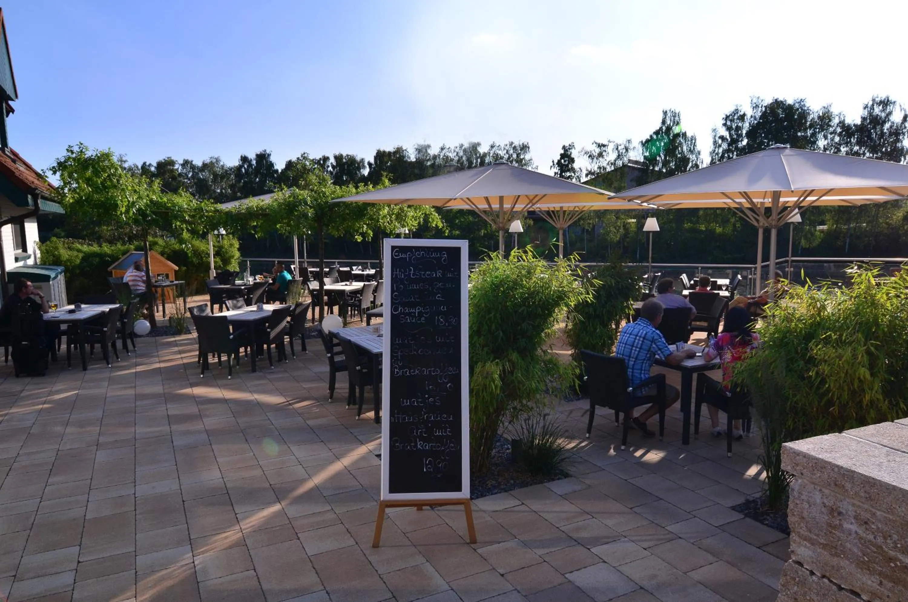 Patio in Hotel zur Prinzenbrücke