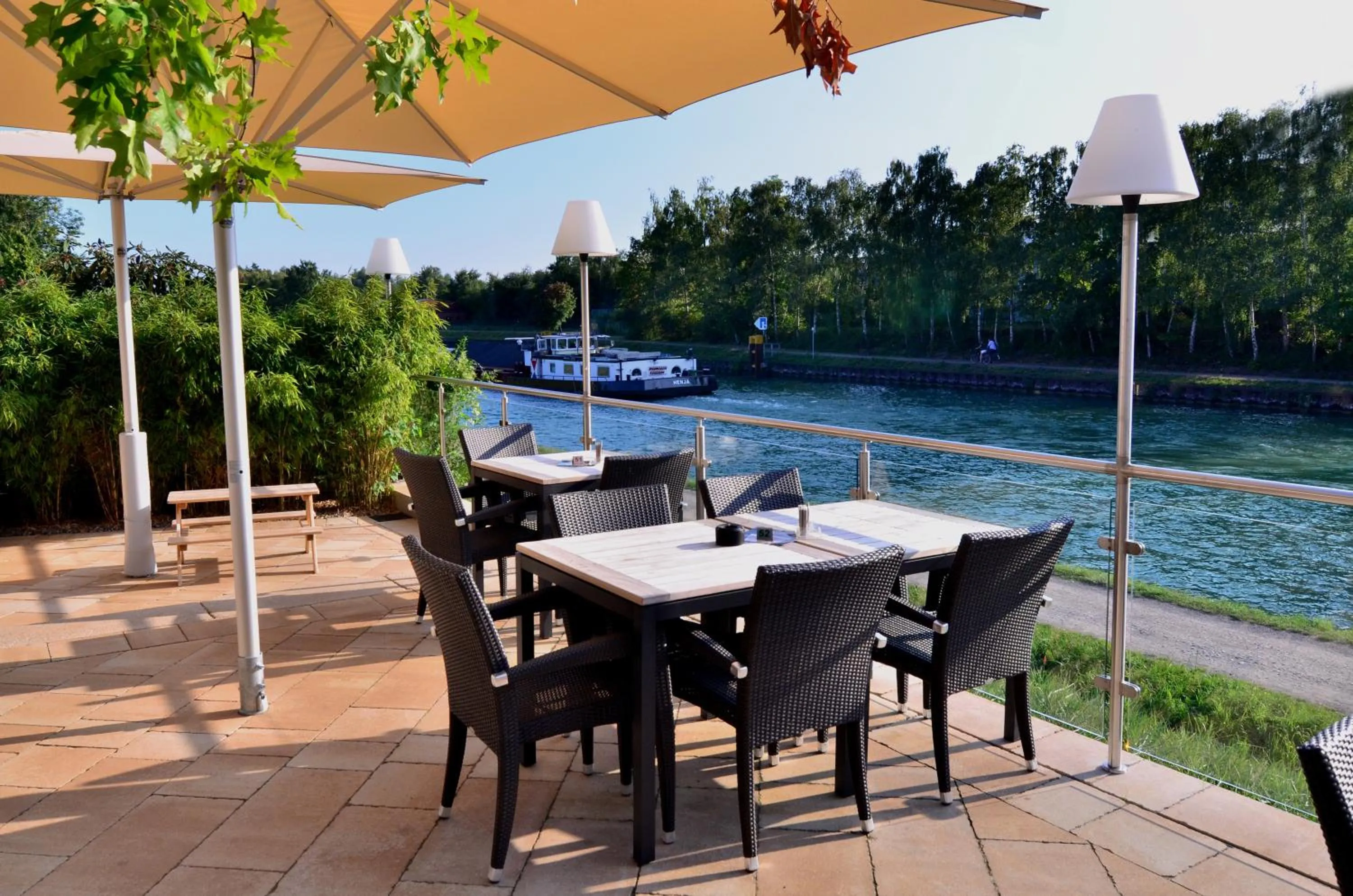 Patio in Hotel zur Prinzenbrücke