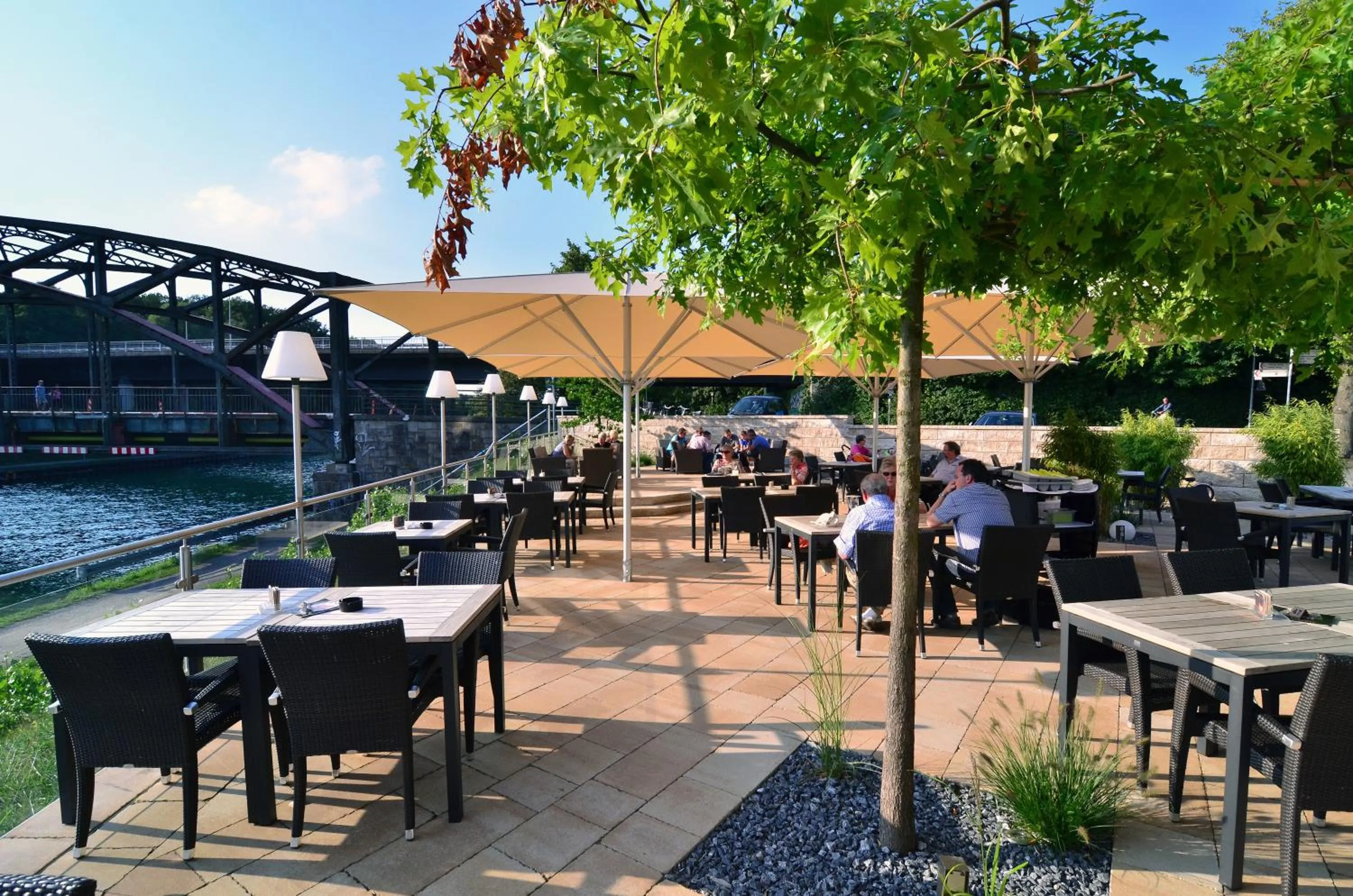 Patio in Hotel zur Prinzenbrücke