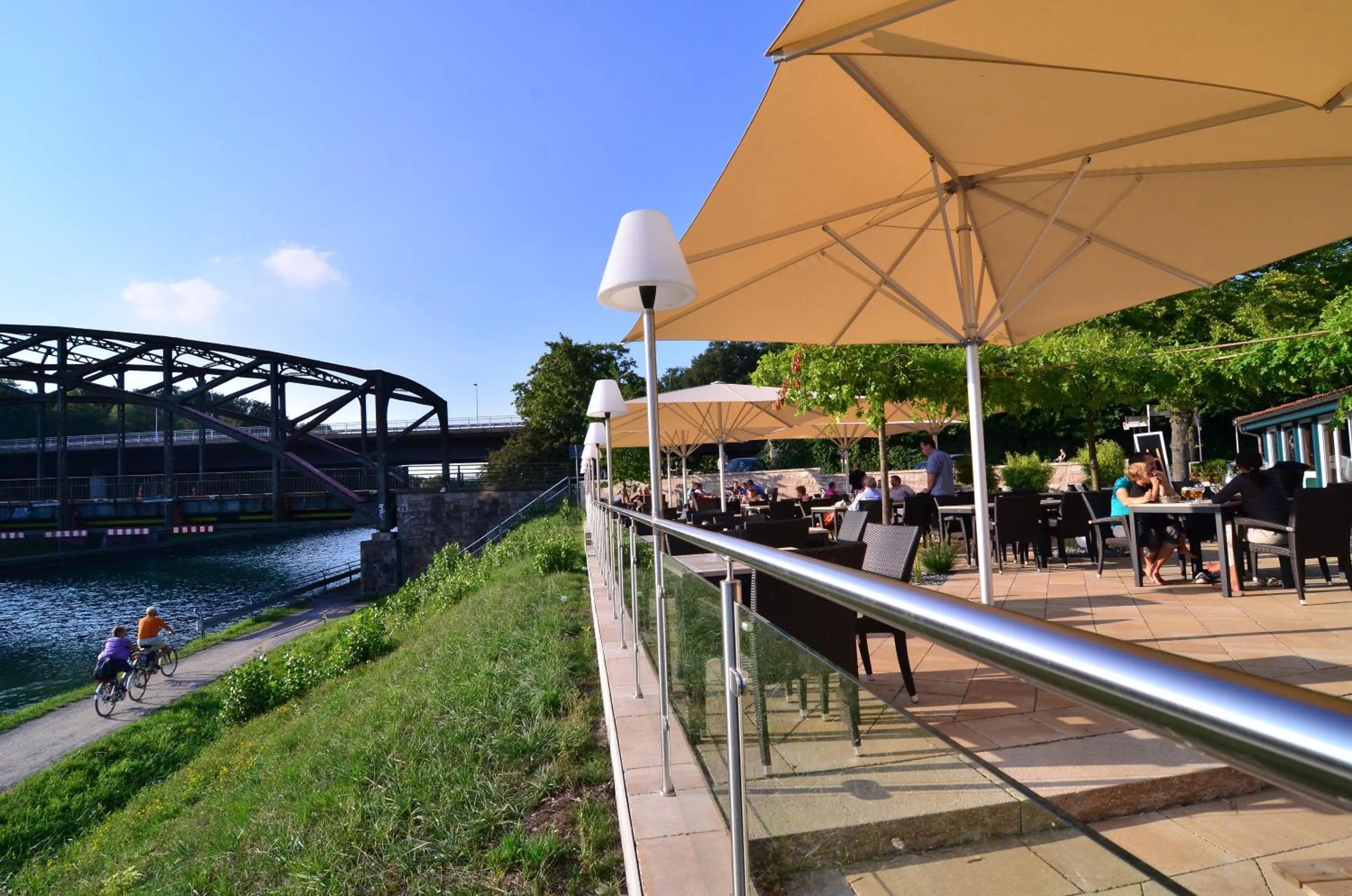 Patio in Hotel zur Prinzenbrücke