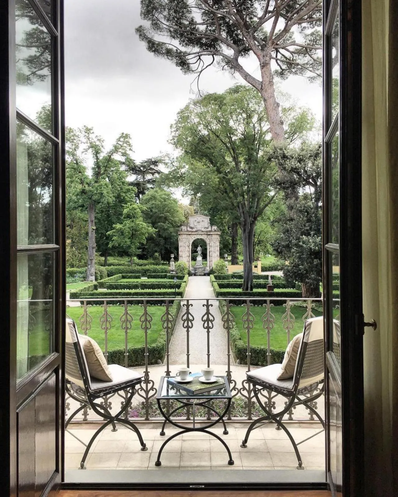 Garden view in Four Seasons Hotel Firenze