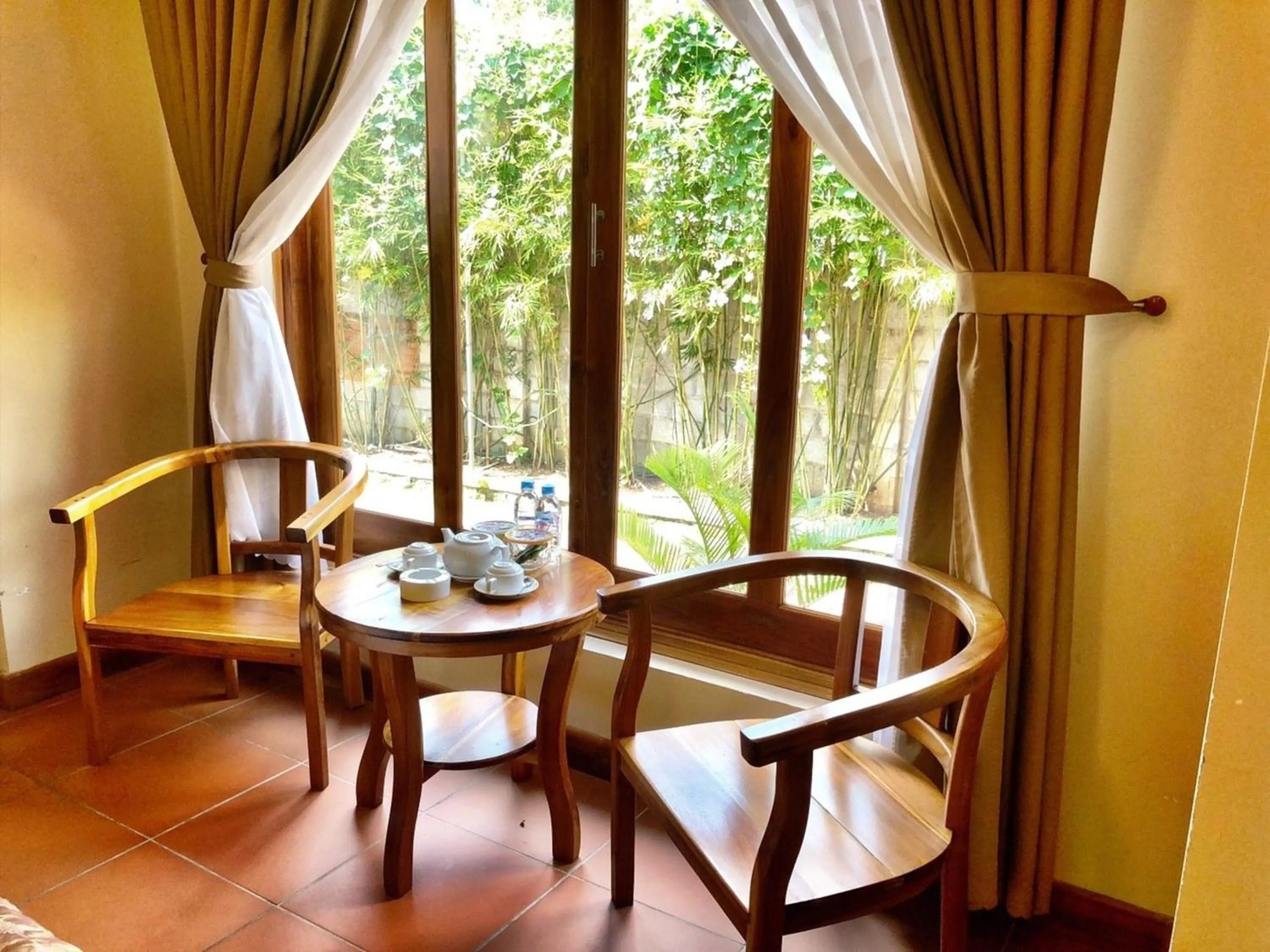 Living room in Phu Quoc Bungalow Yen Thanh