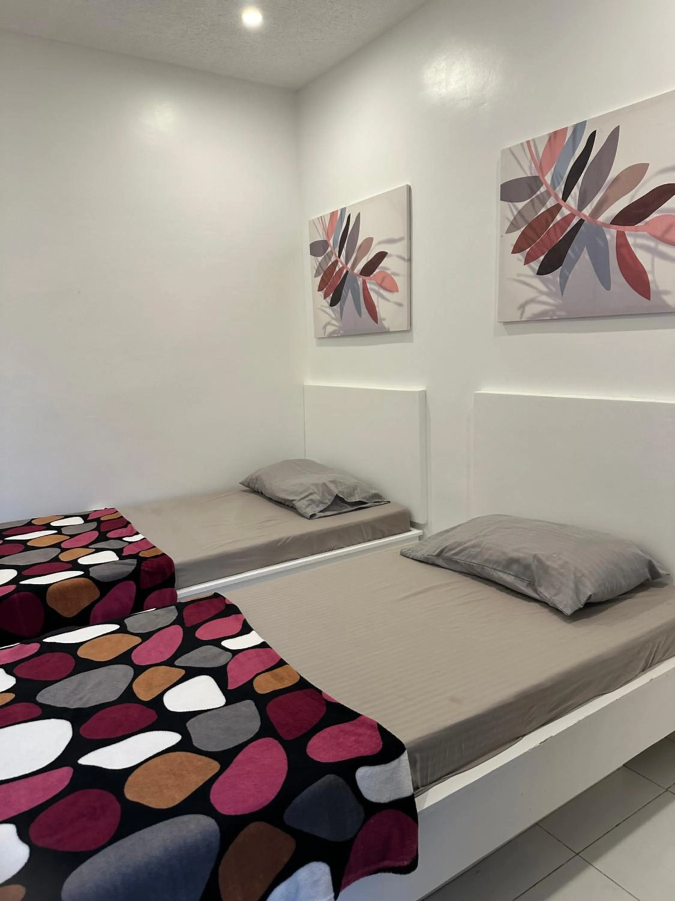 Bed in Sea View Resort