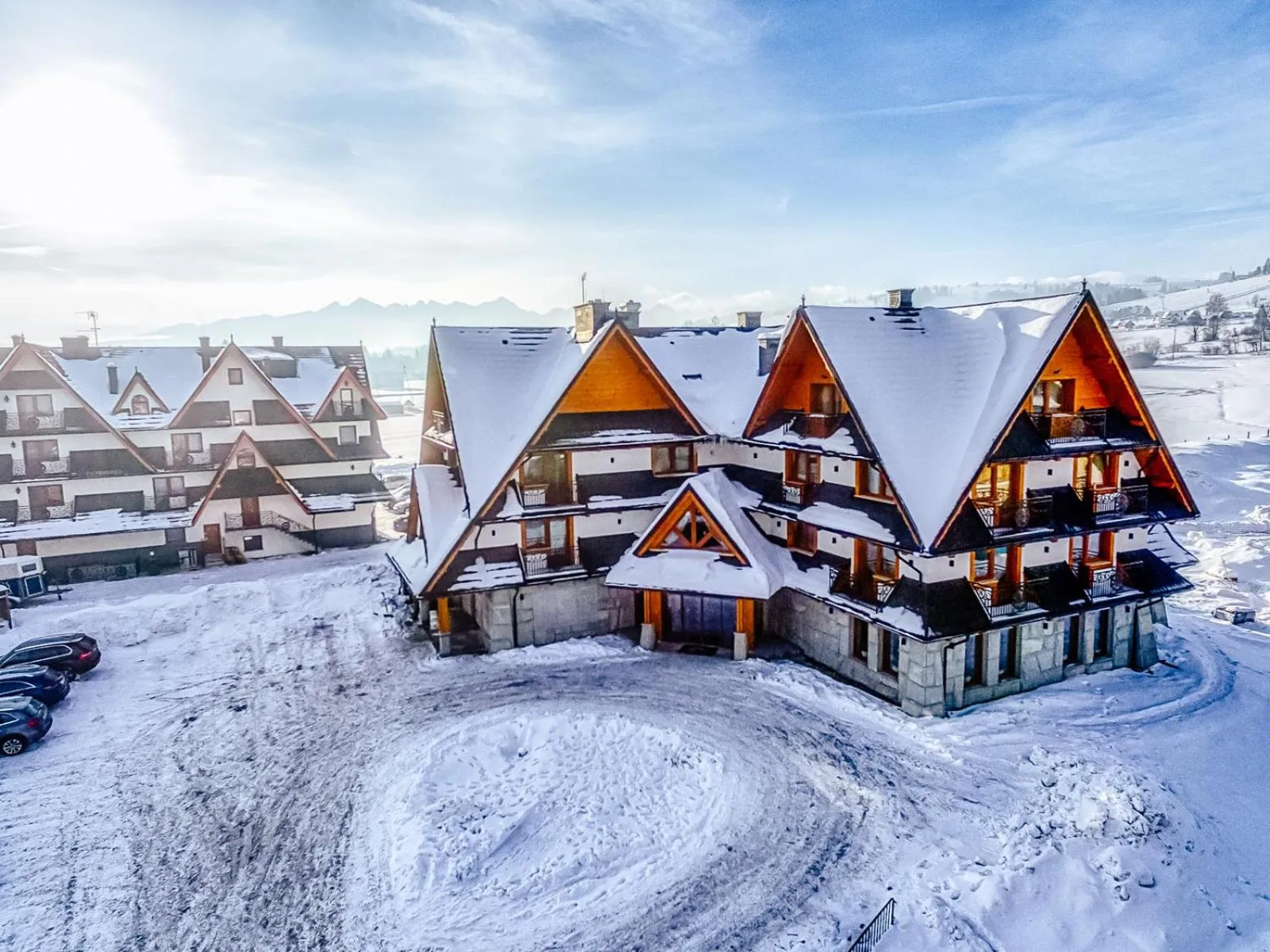 Facade/entrance in CHRAMIEC