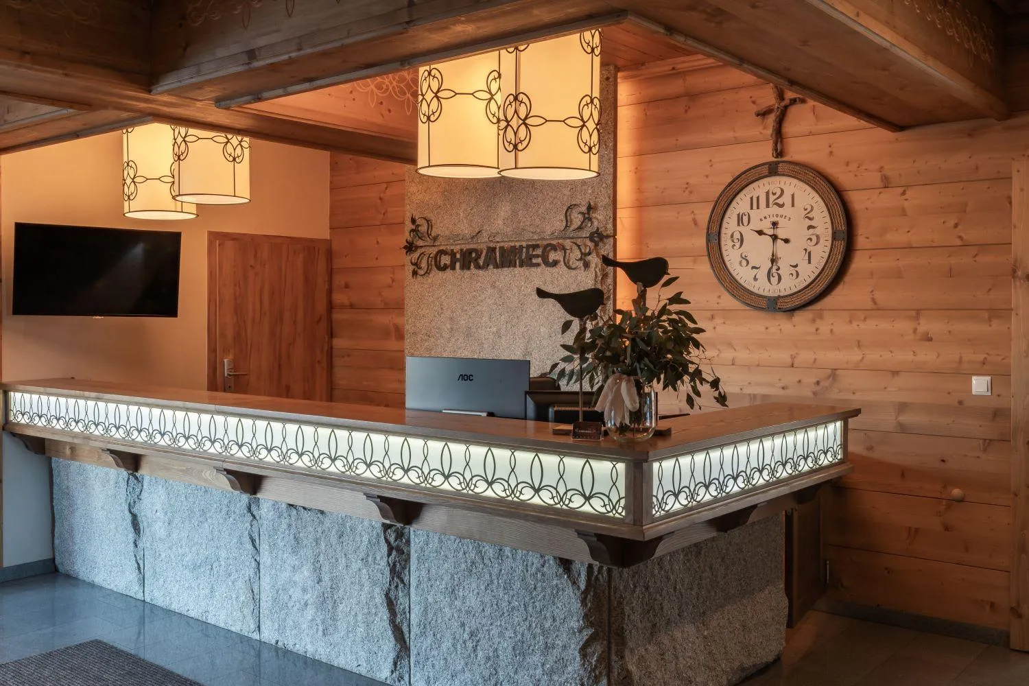 Lobby or reception in CHRAMIEC
