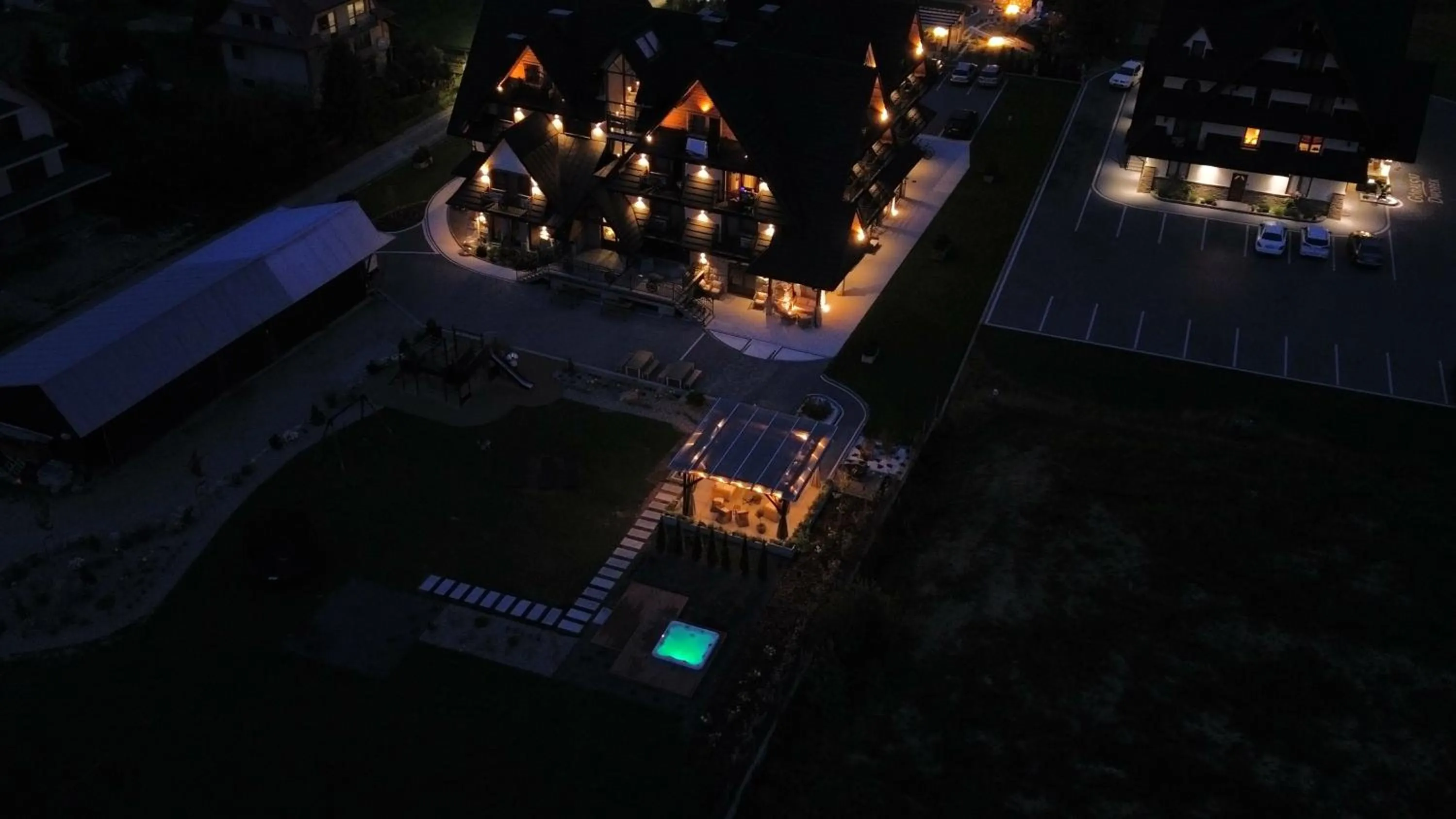 Garden view in CHRAMIEC