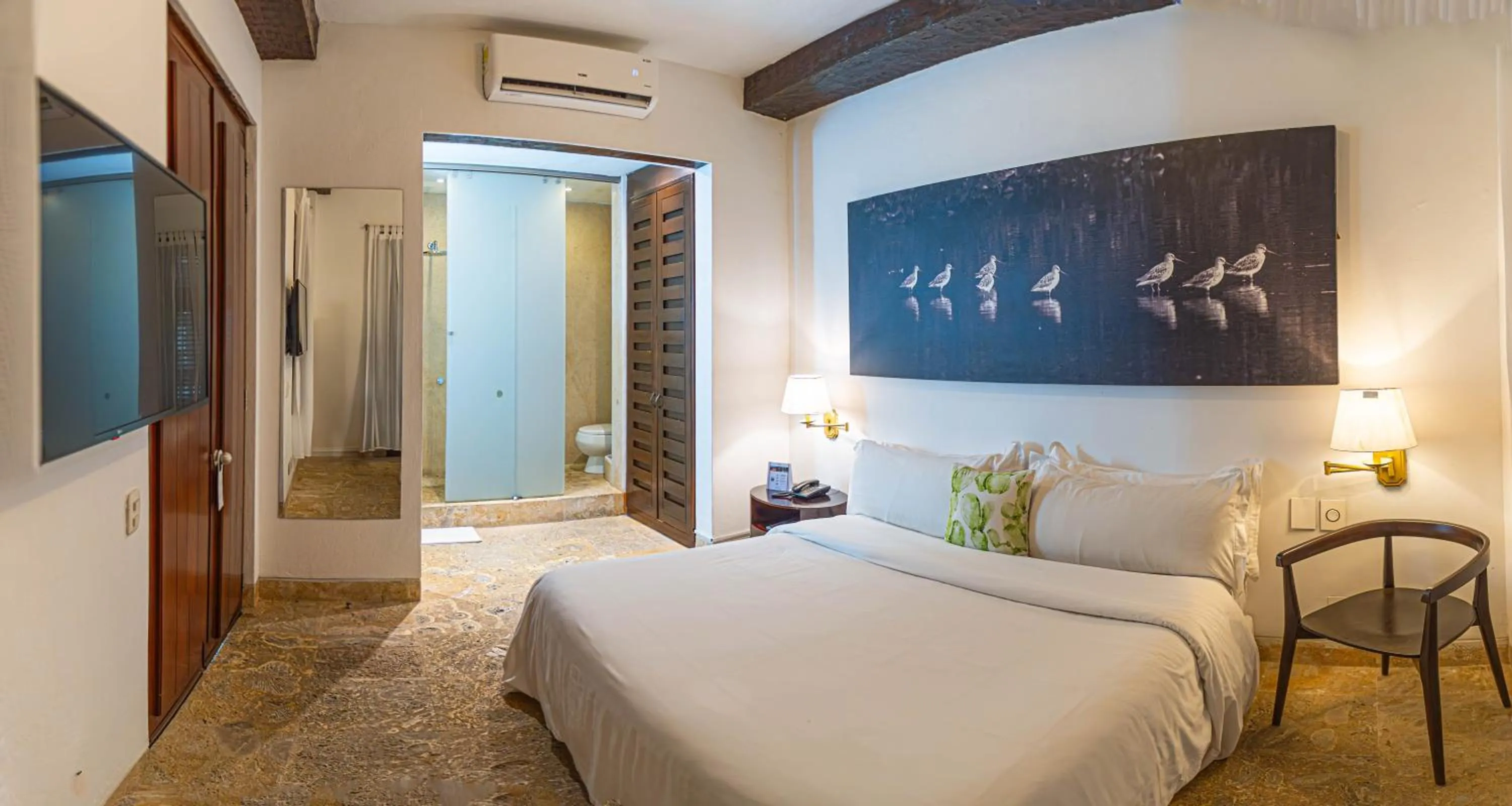 Bed in Hotel Boutique Santo Toribio