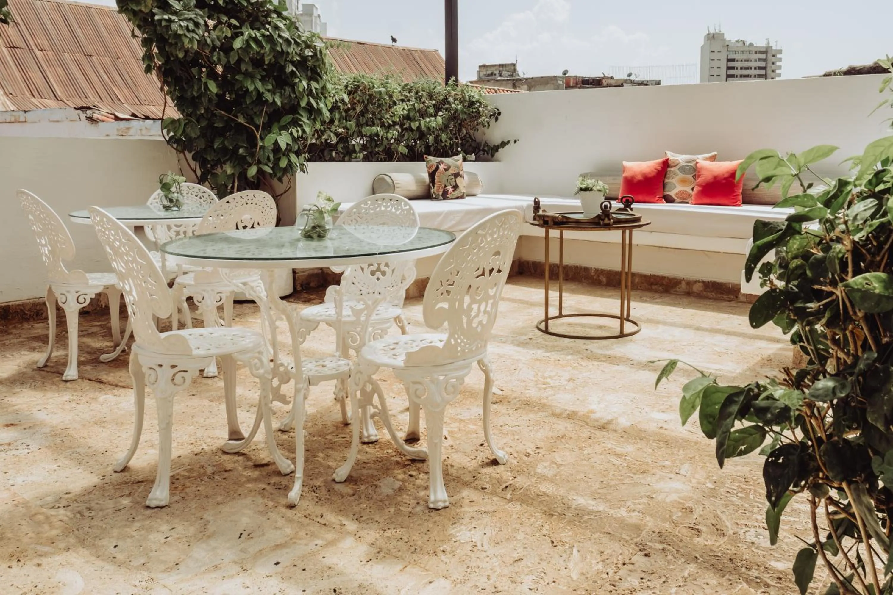 Balcony/Terrace in Hotel Boutique Santo Toribio
