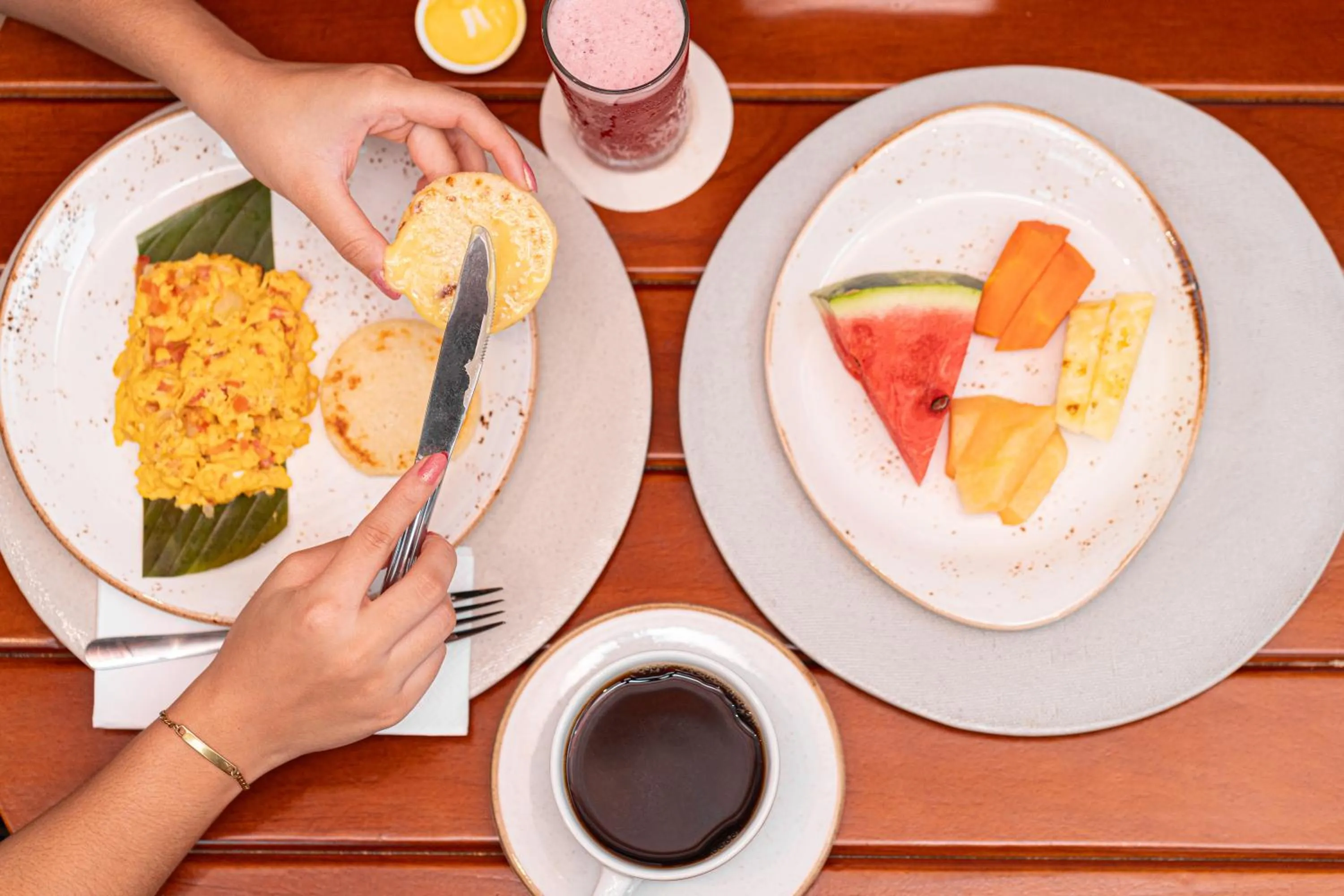 Breakfast in Hotel Boutique Santo Toribio