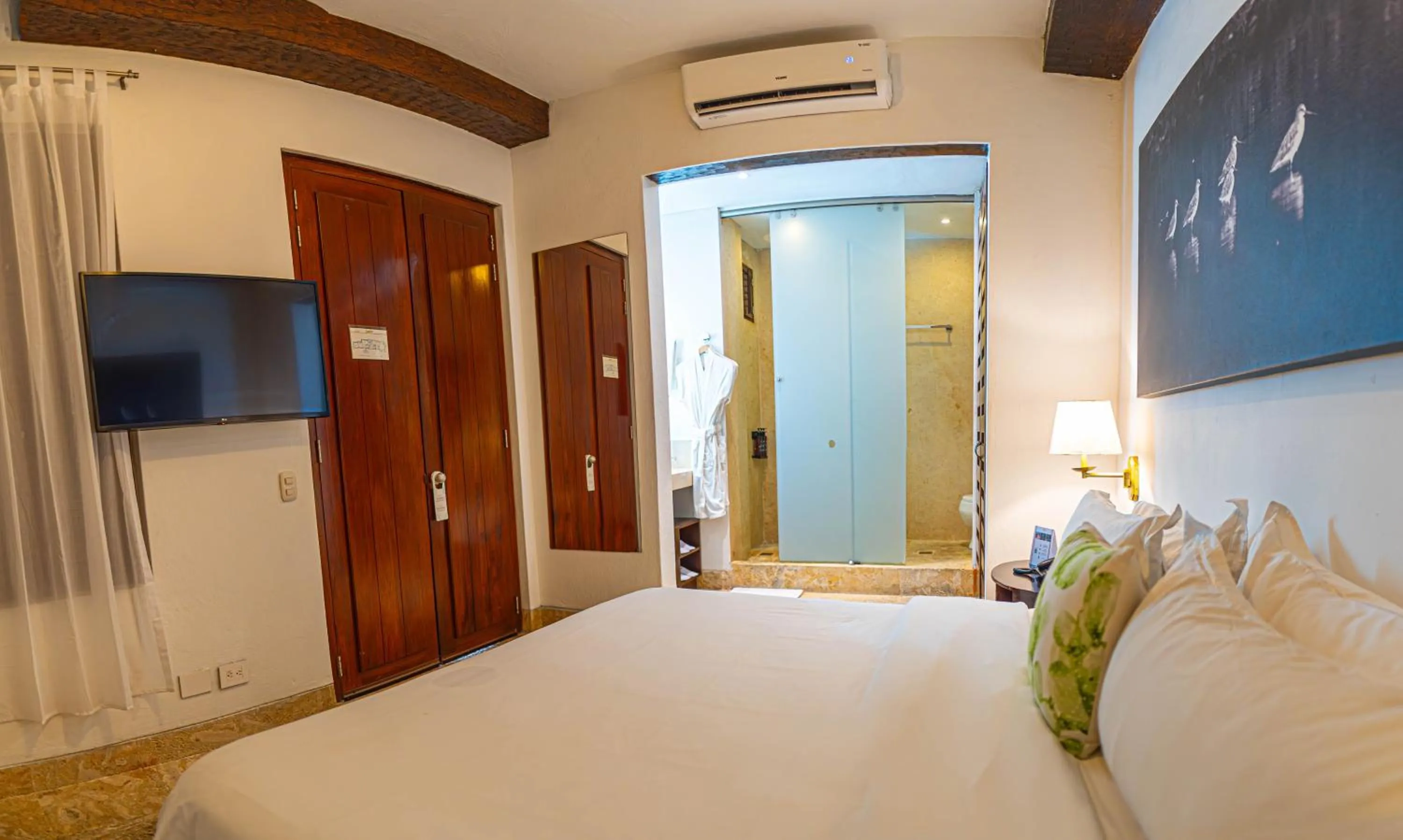 Bed in Hotel Boutique Santo Toribio