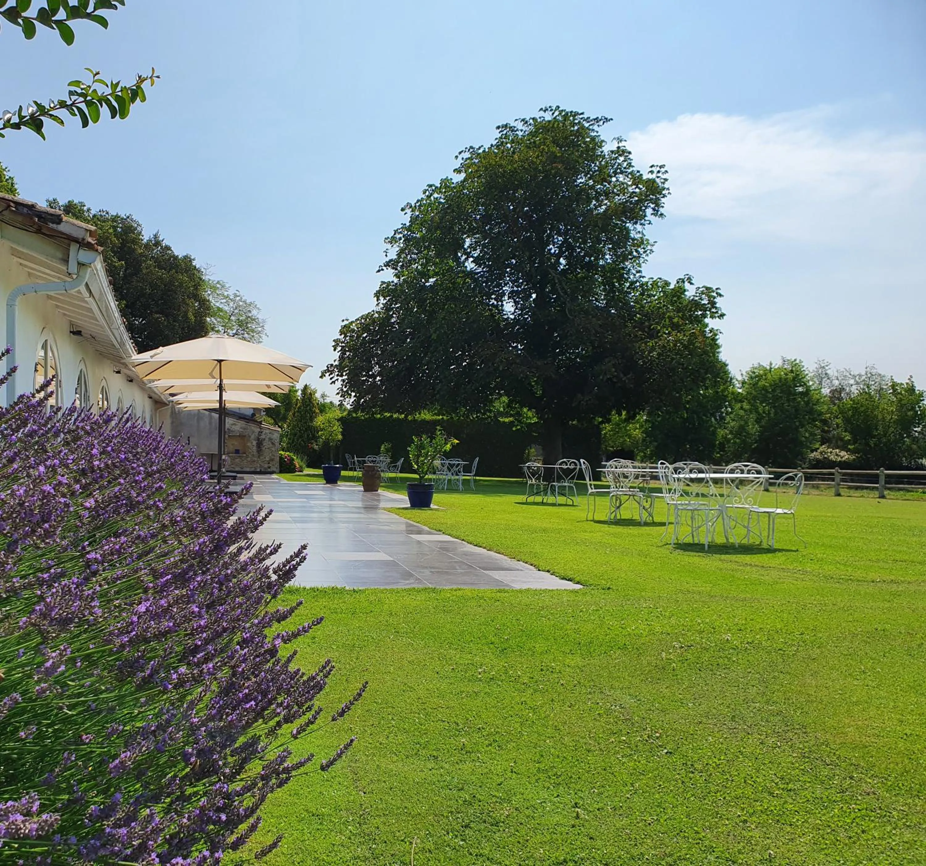 Garden in Domaine de Larchey