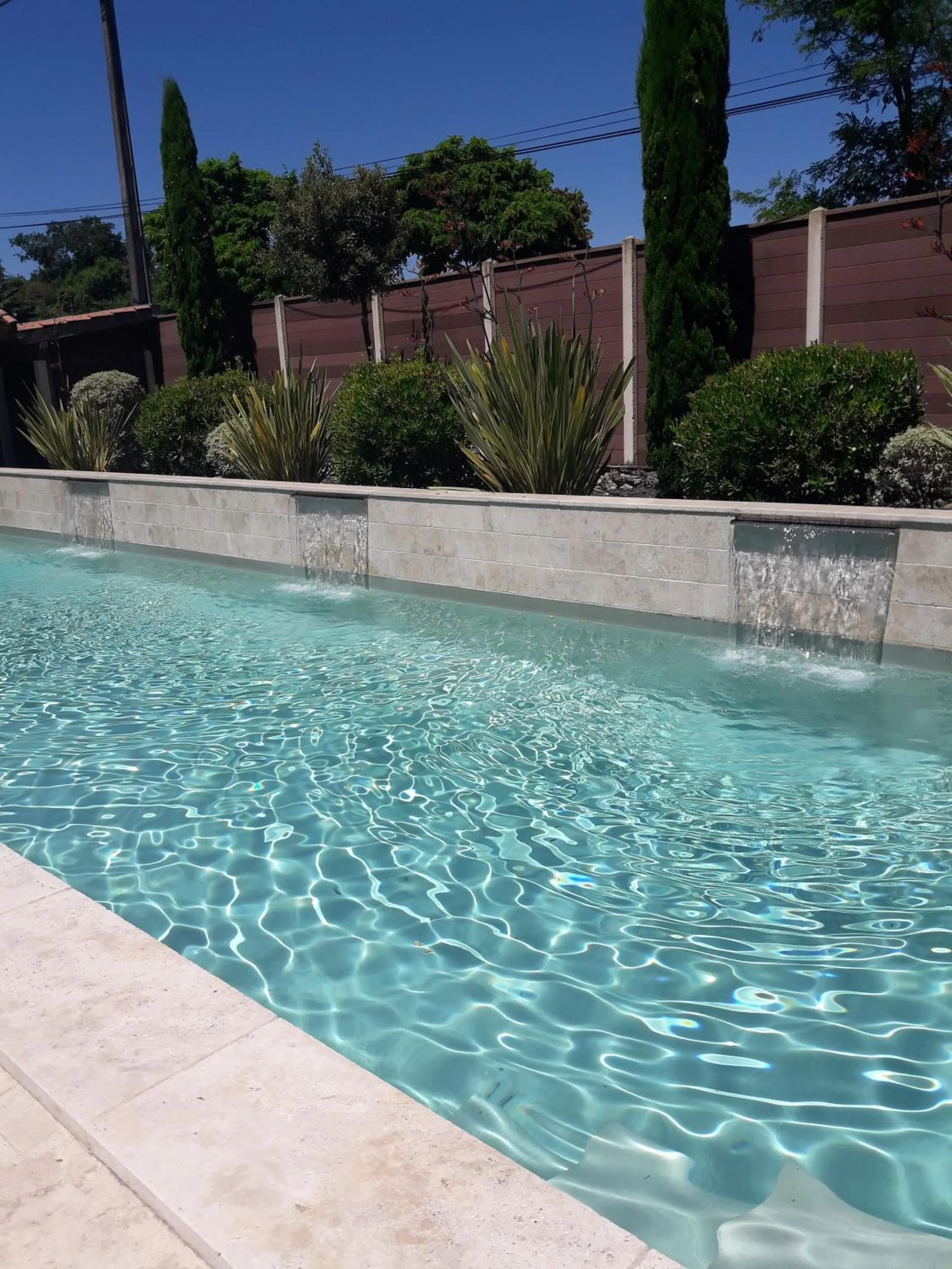 Swimming pool in Domaine de Larchey