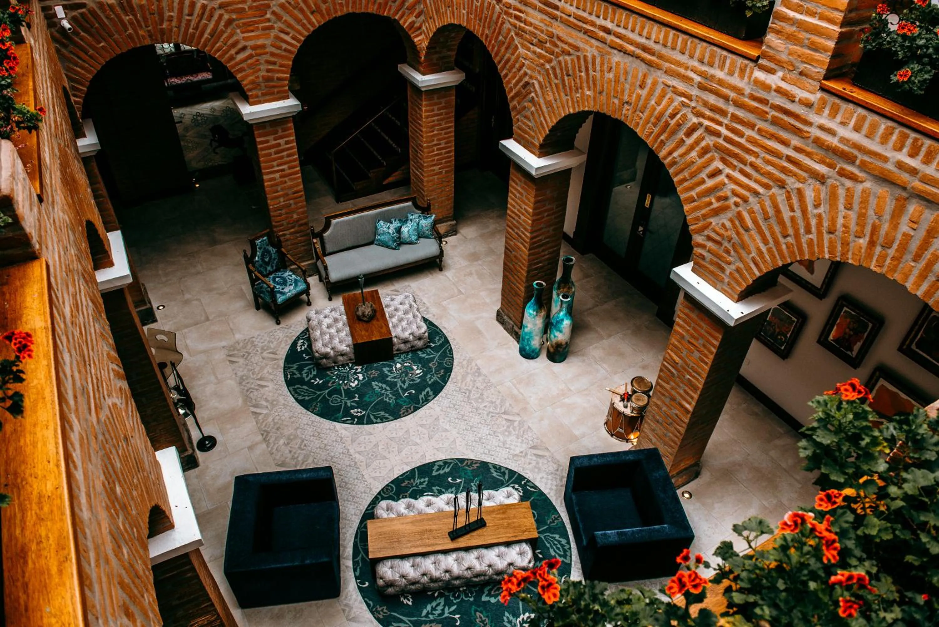 Living room in Hotel Otavalo by Art Hotels