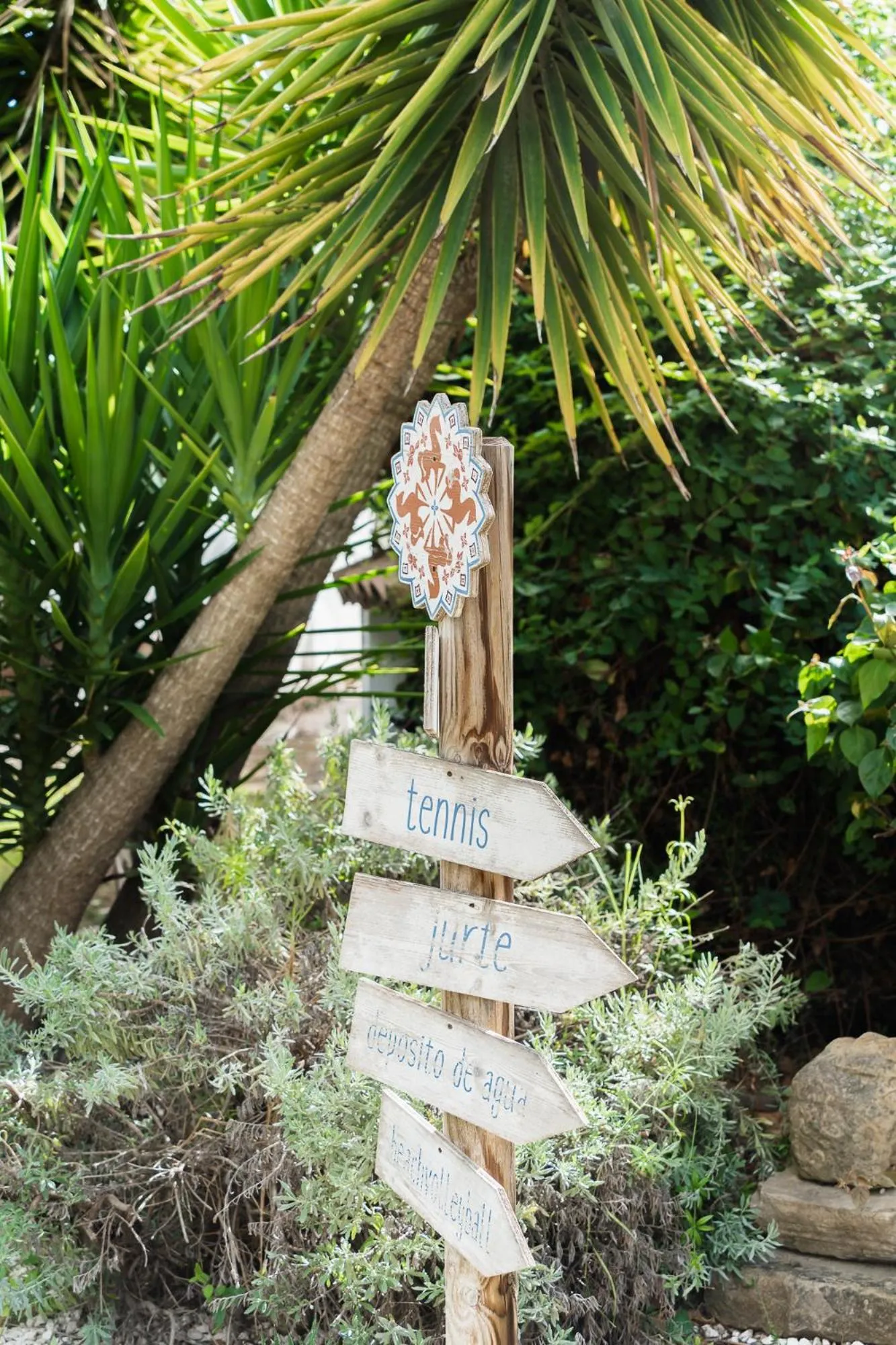 Garden view in Boutique Hotel Rancho Los Lobos