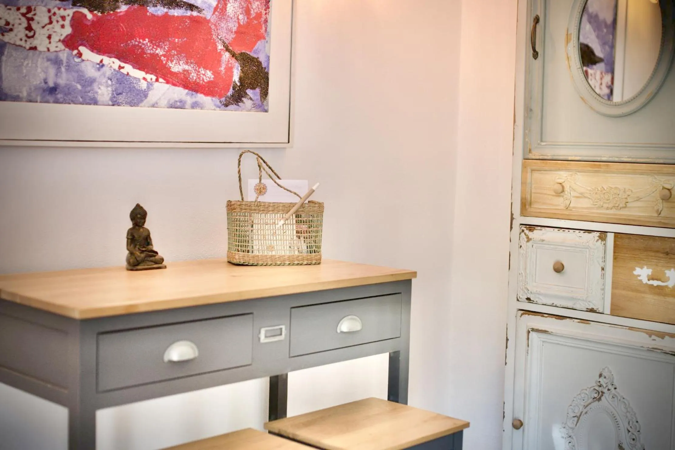 Living room in Boutique Hotel Rancho Los Lobos