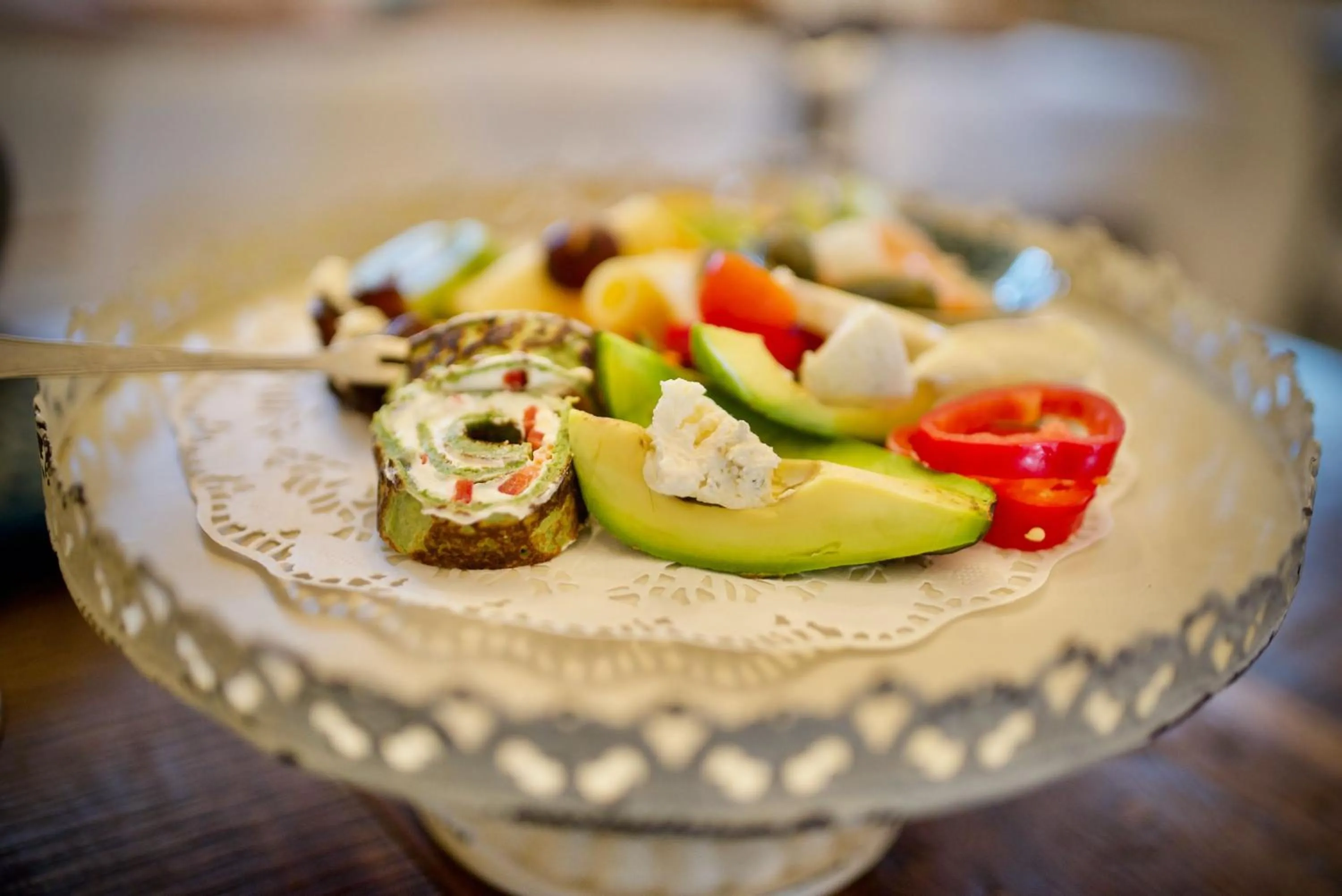 Food close-up in Boutique Hotel Rancho Los Lobos