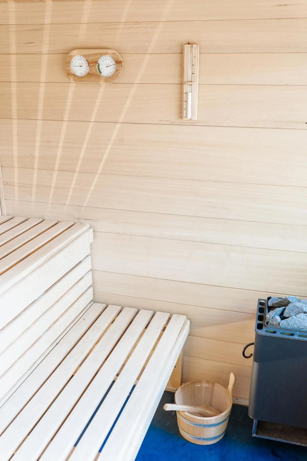 Sauna in Boutique Hotel Rancho Los Lobos