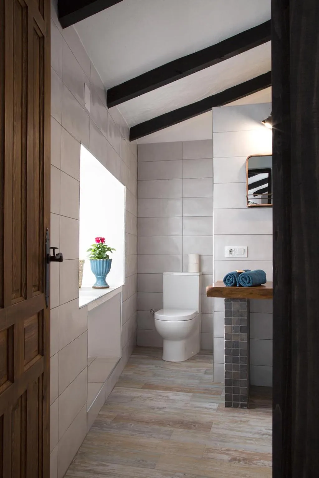 Toilet in Boutique Hotel Rancho Los Lobos