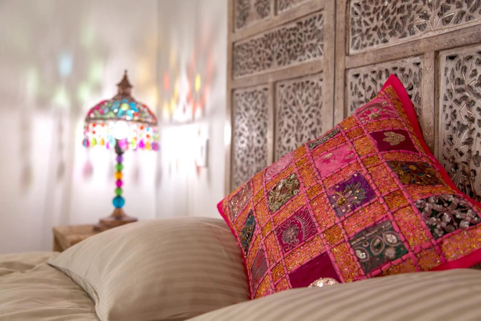 Bed in Boutique Hotel Rancho Los Lobos