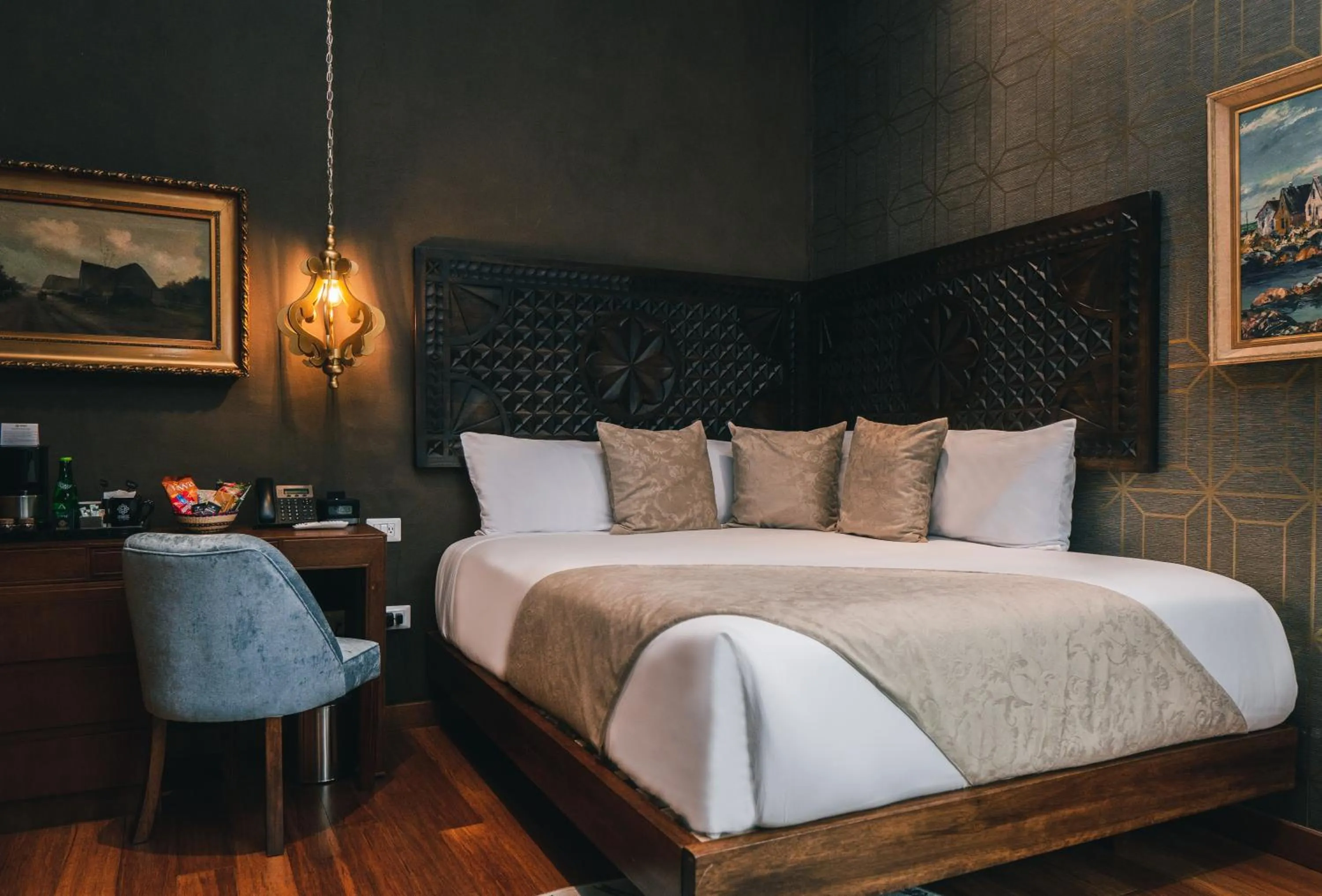 Bed in Hotel Cruz del Vado by Art Hotels