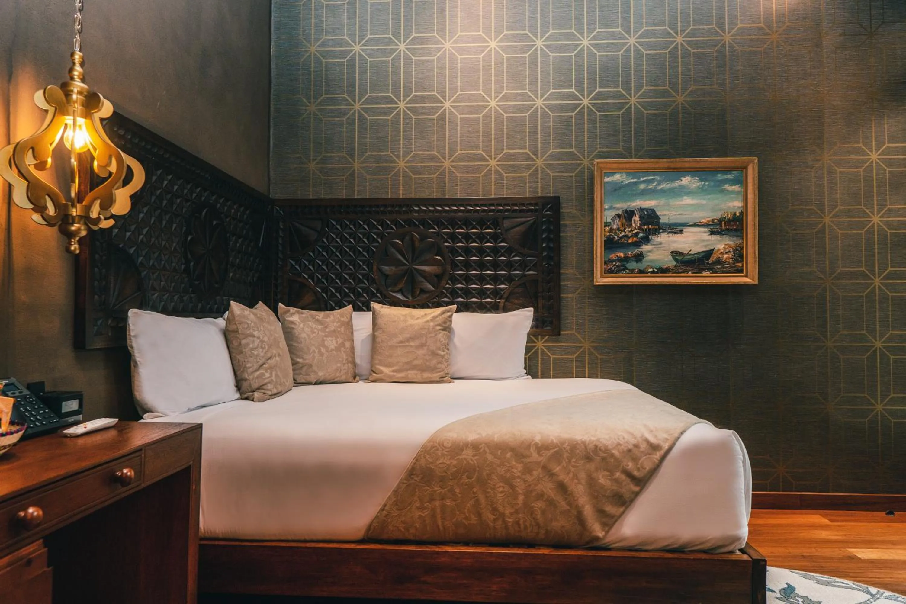 Bed in Hotel Cruz del Vado by Art Hotels