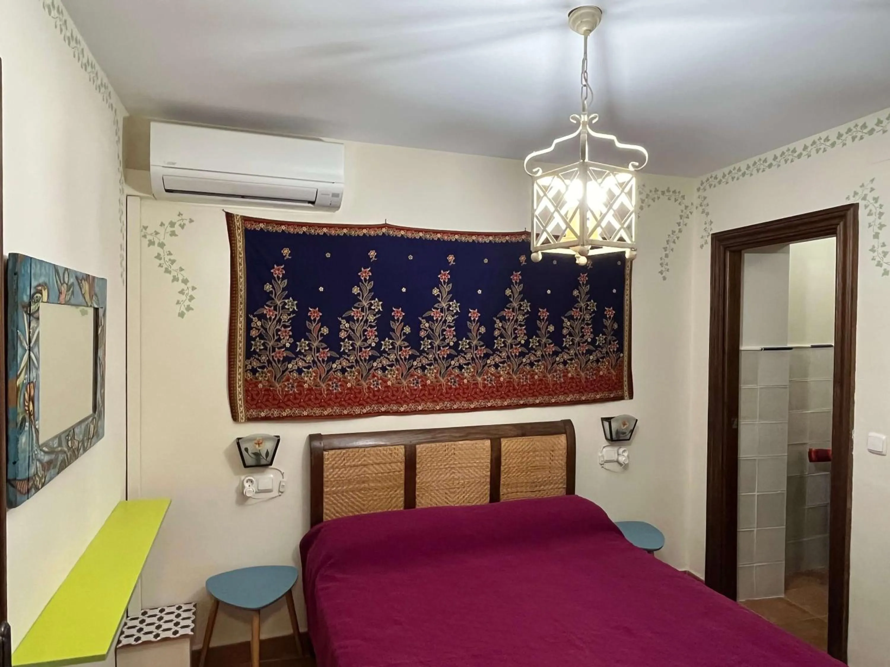 Bedroom, Bed in La Escondida Ronda, B&B