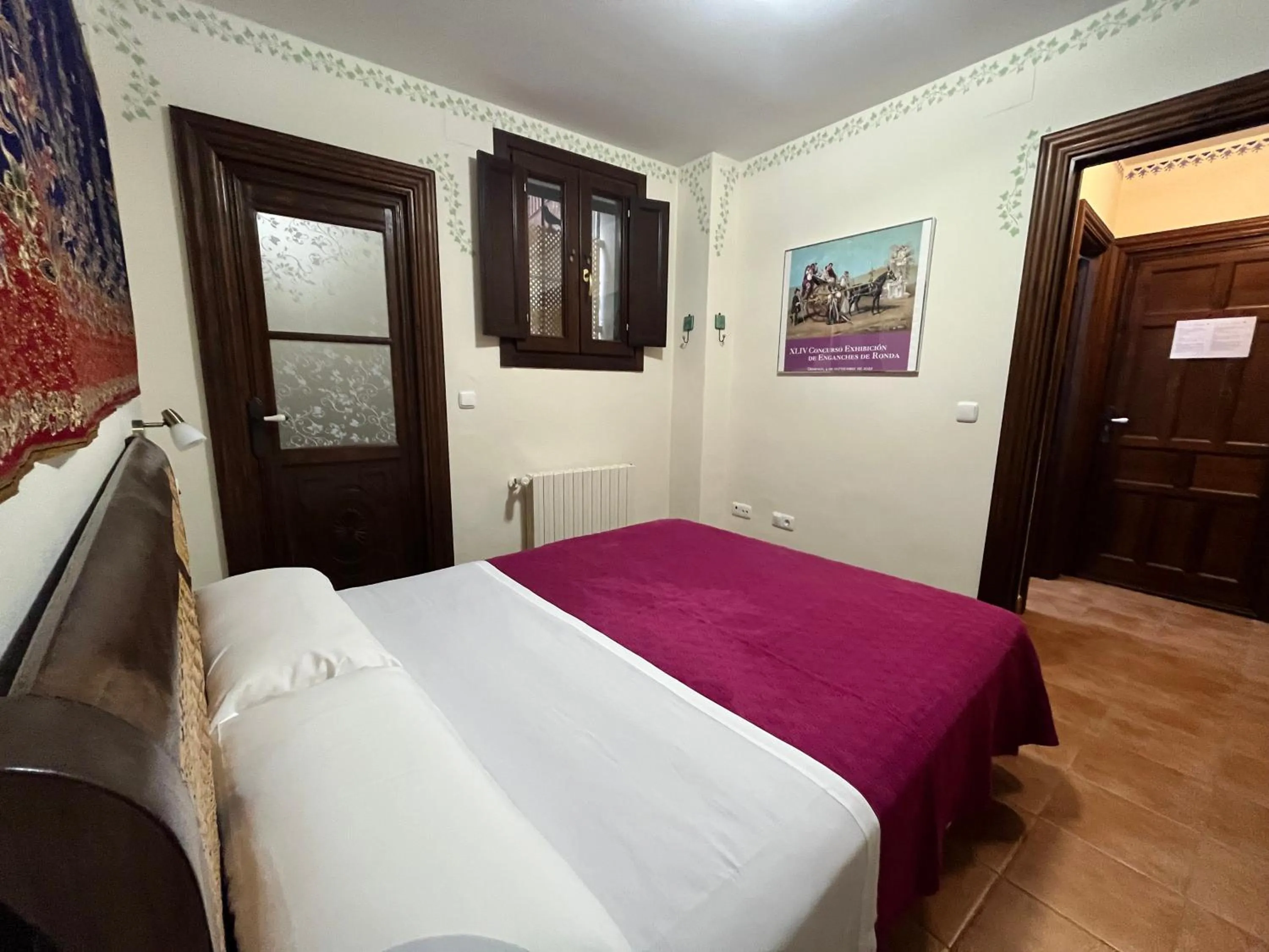 Bedroom, Bed in La Escondida Ronda, B&B