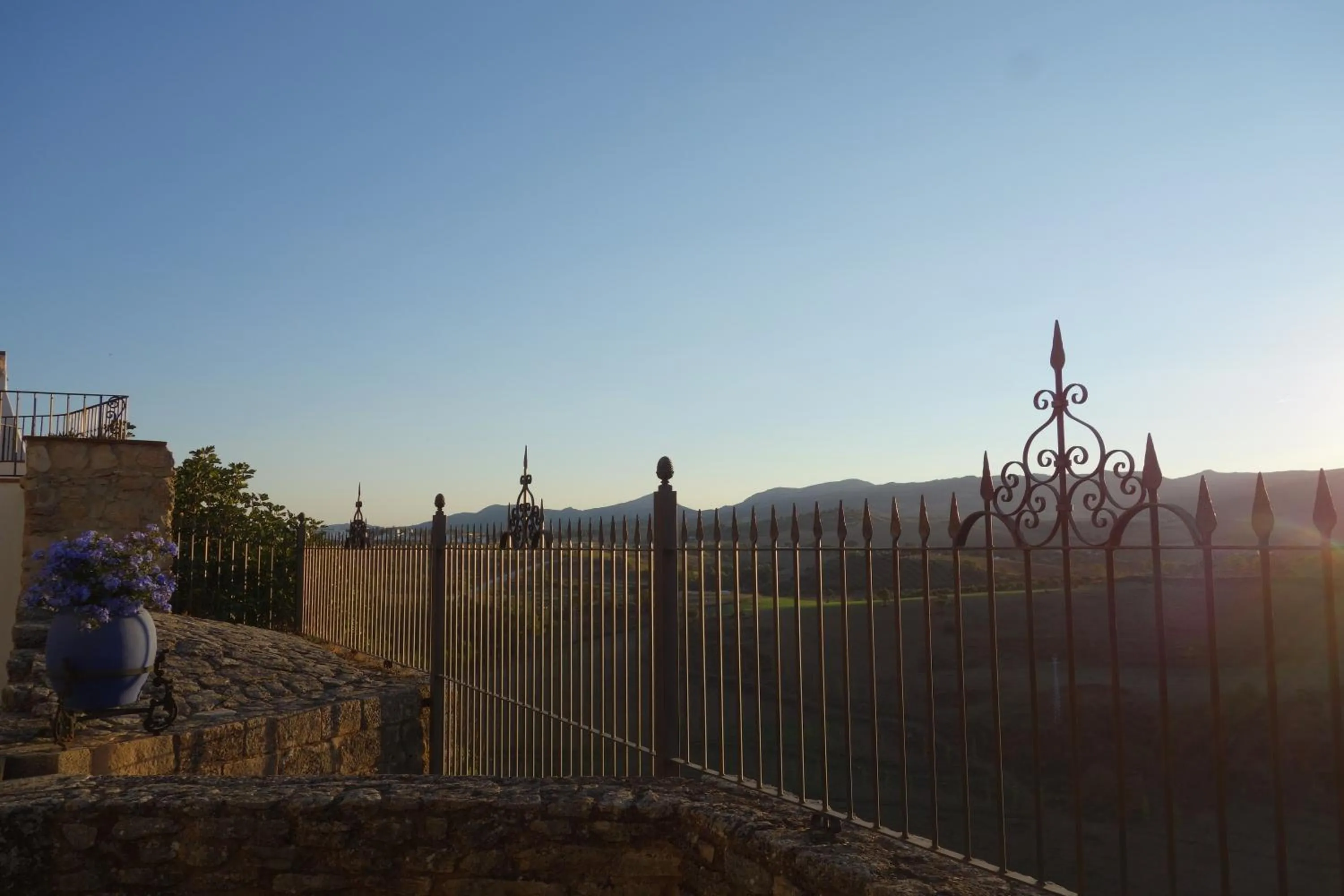 Mountain view in La Escondida Ronda, B&B