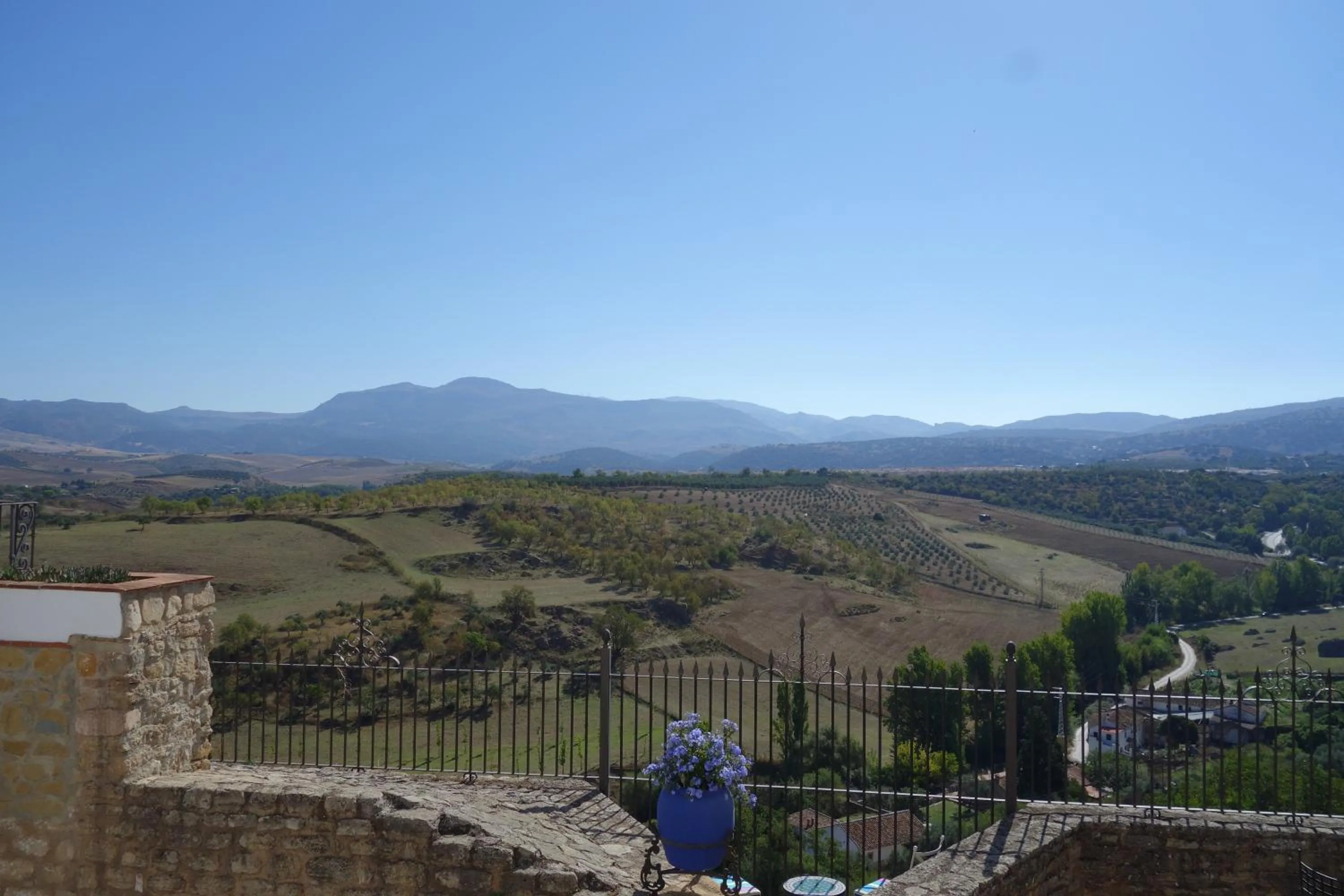 Mountain view in La Escondida Ronda, B&B