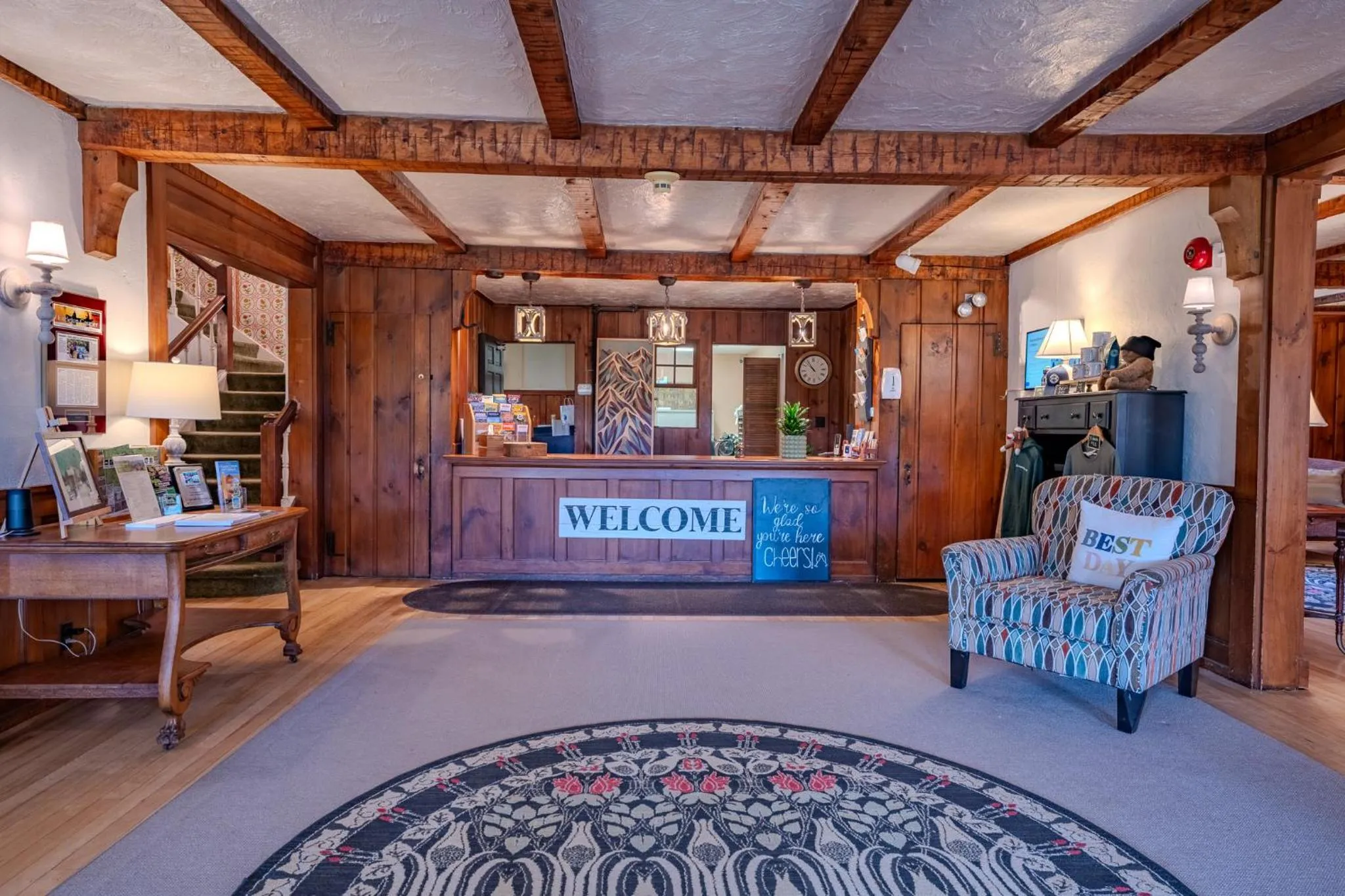 Lobby or reception in Franconia Inn