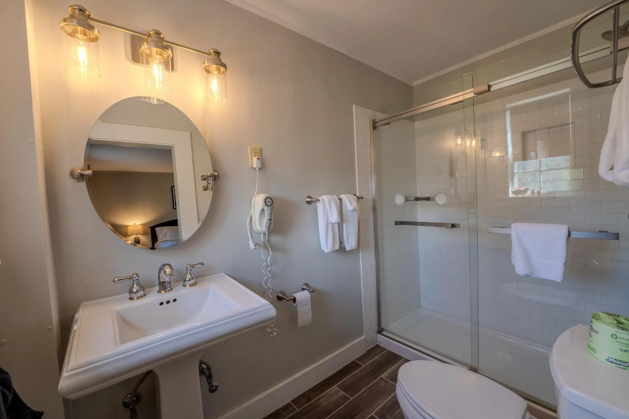 Bathroom in Franconia Inn