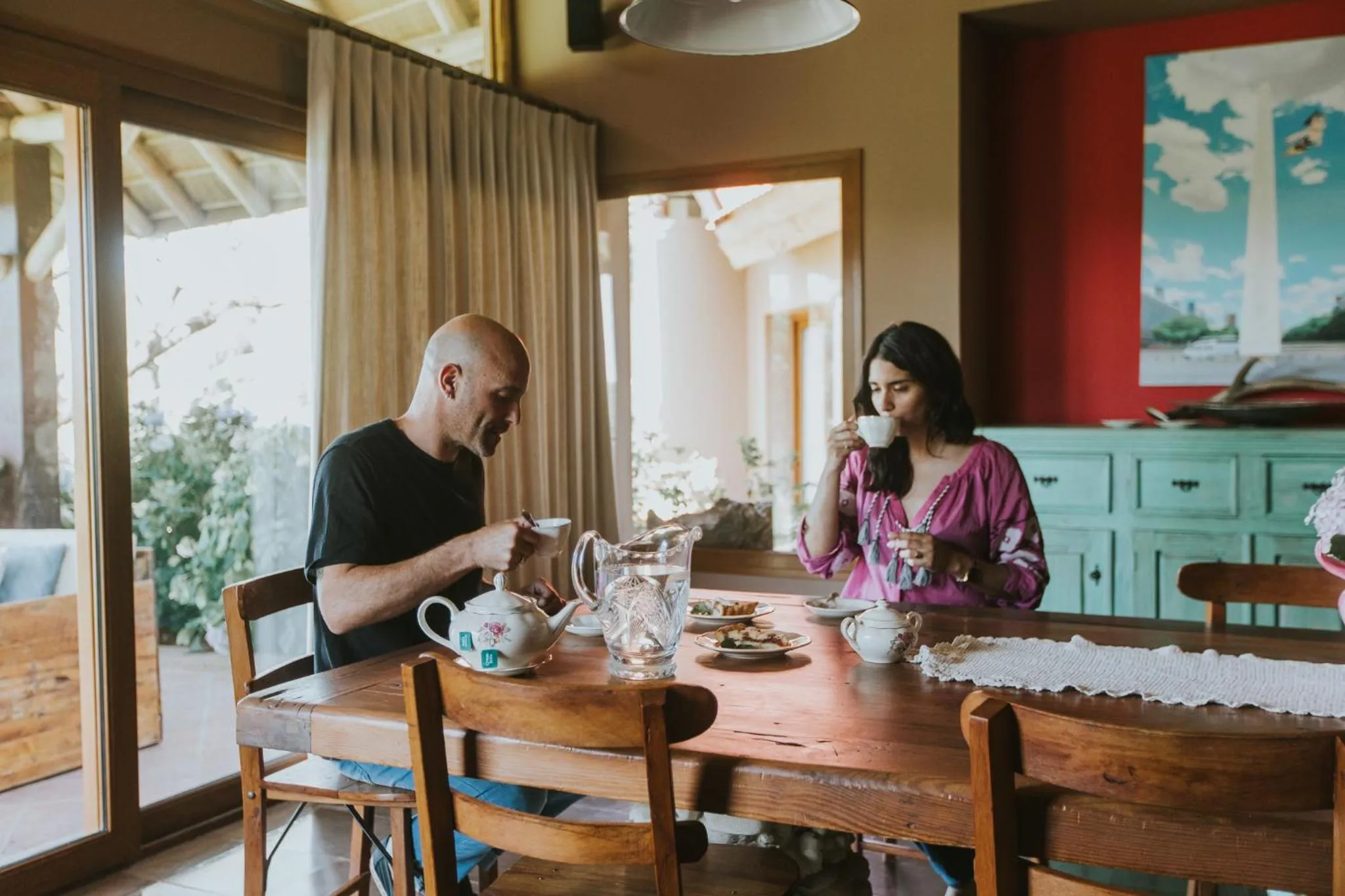Continental breakfast in El Colibri - Relais & Châteaux