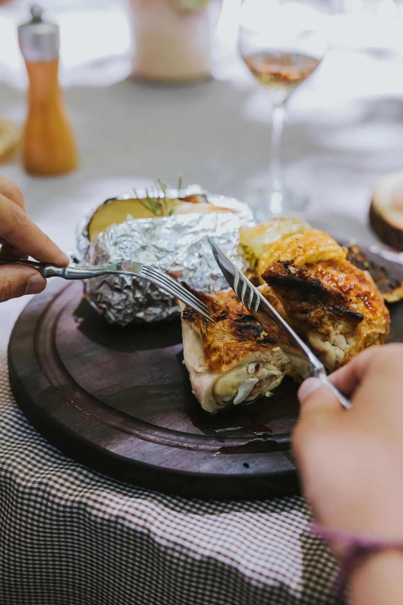 Food close-up in El Colibri - Relais & Châteaux