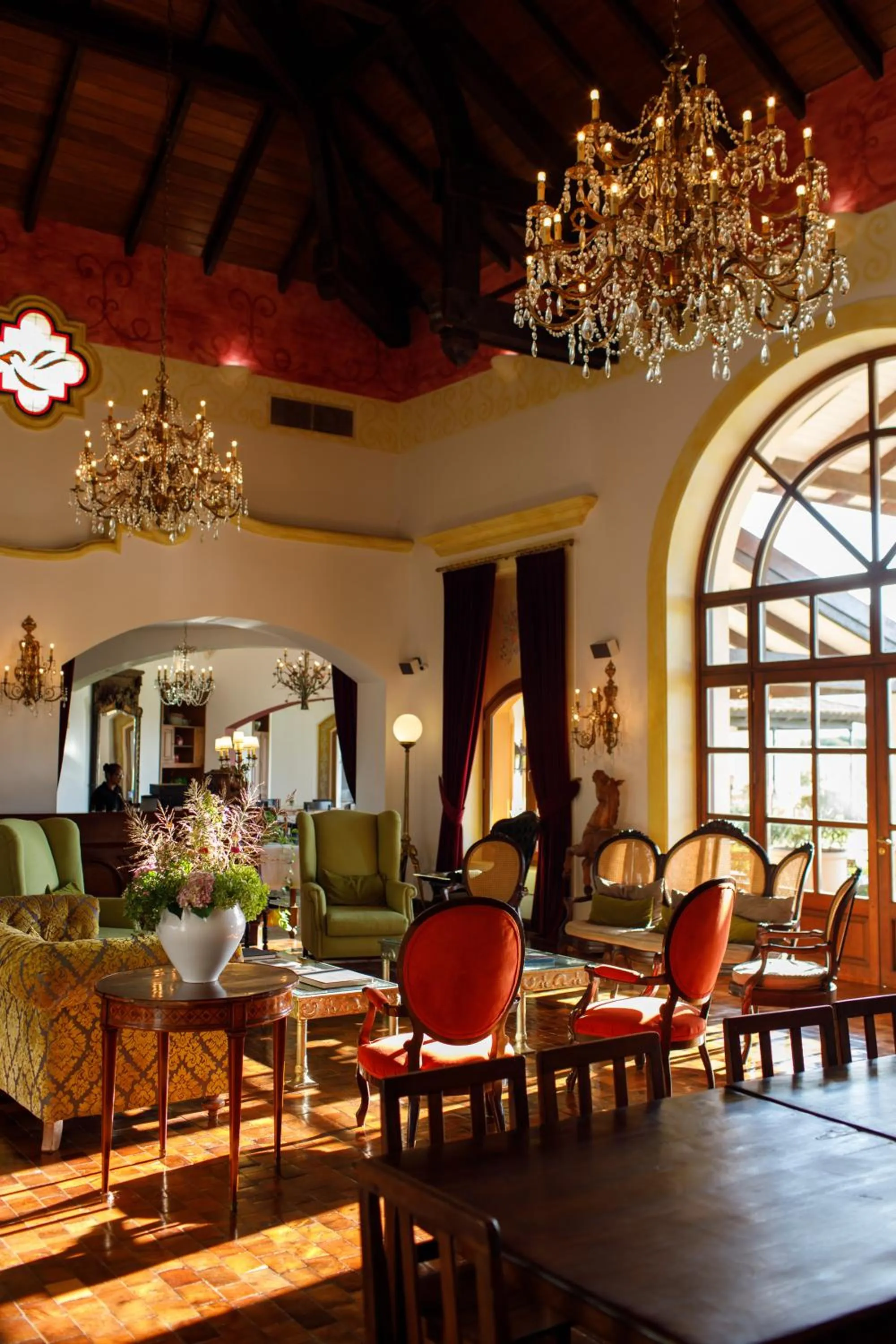 Living room in El Colibri - Relais & Châteaux