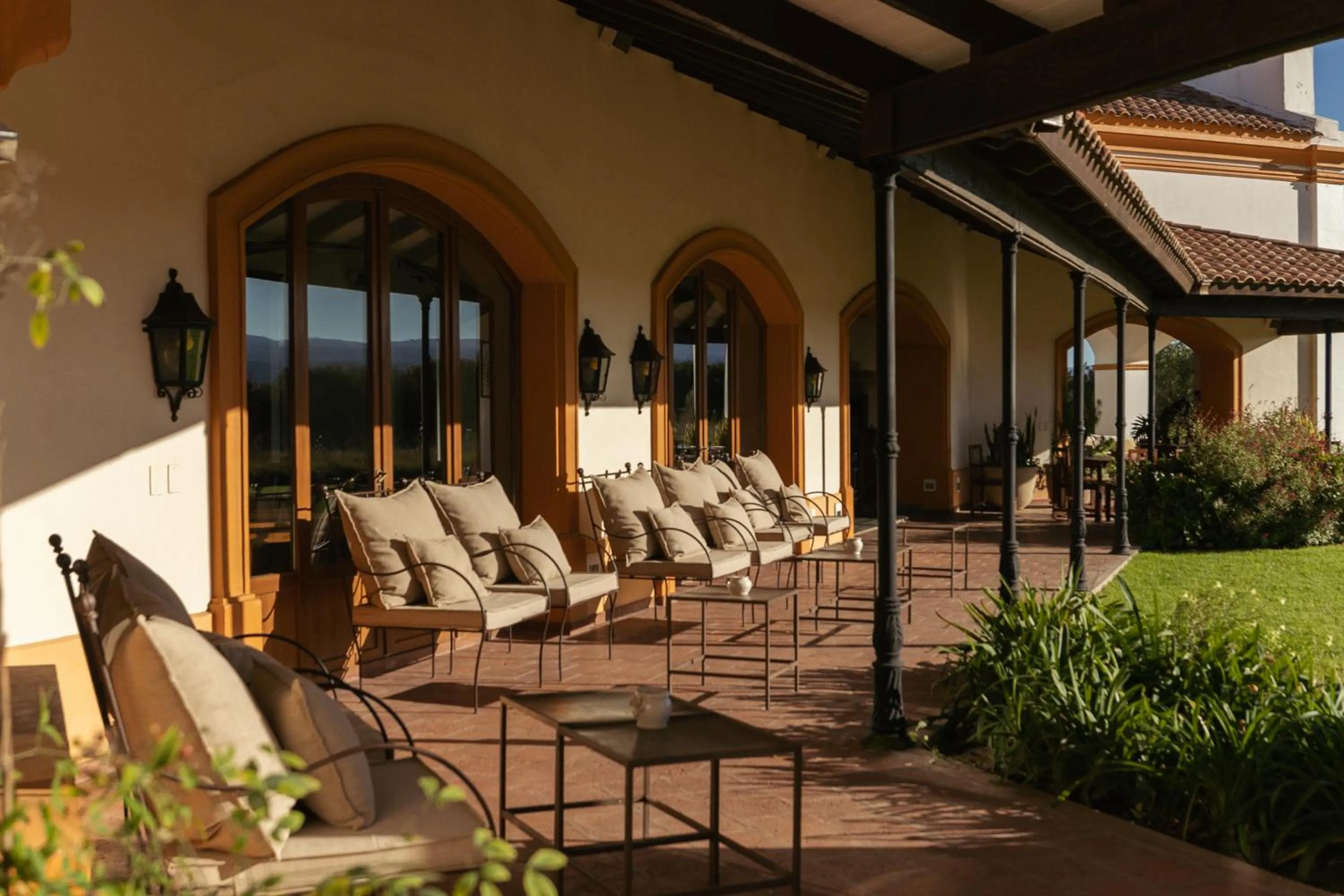 Patio in El Colibri - Relais & Châteaux