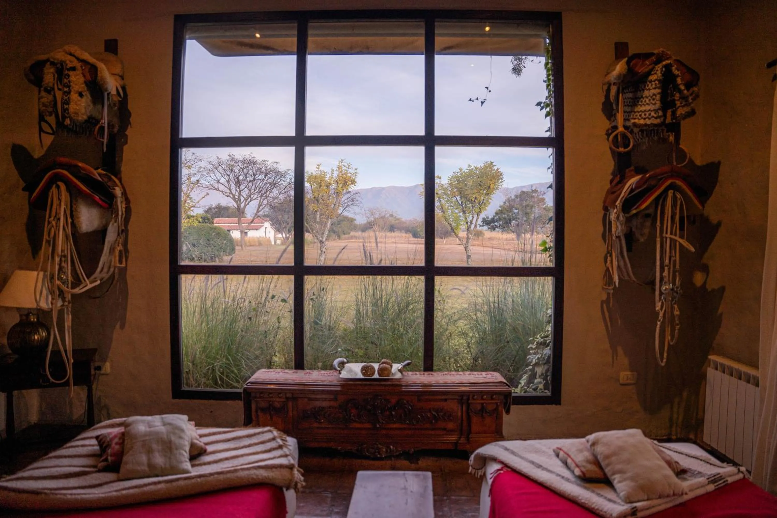 Living room in House of Jasmines Relais & Châteaux