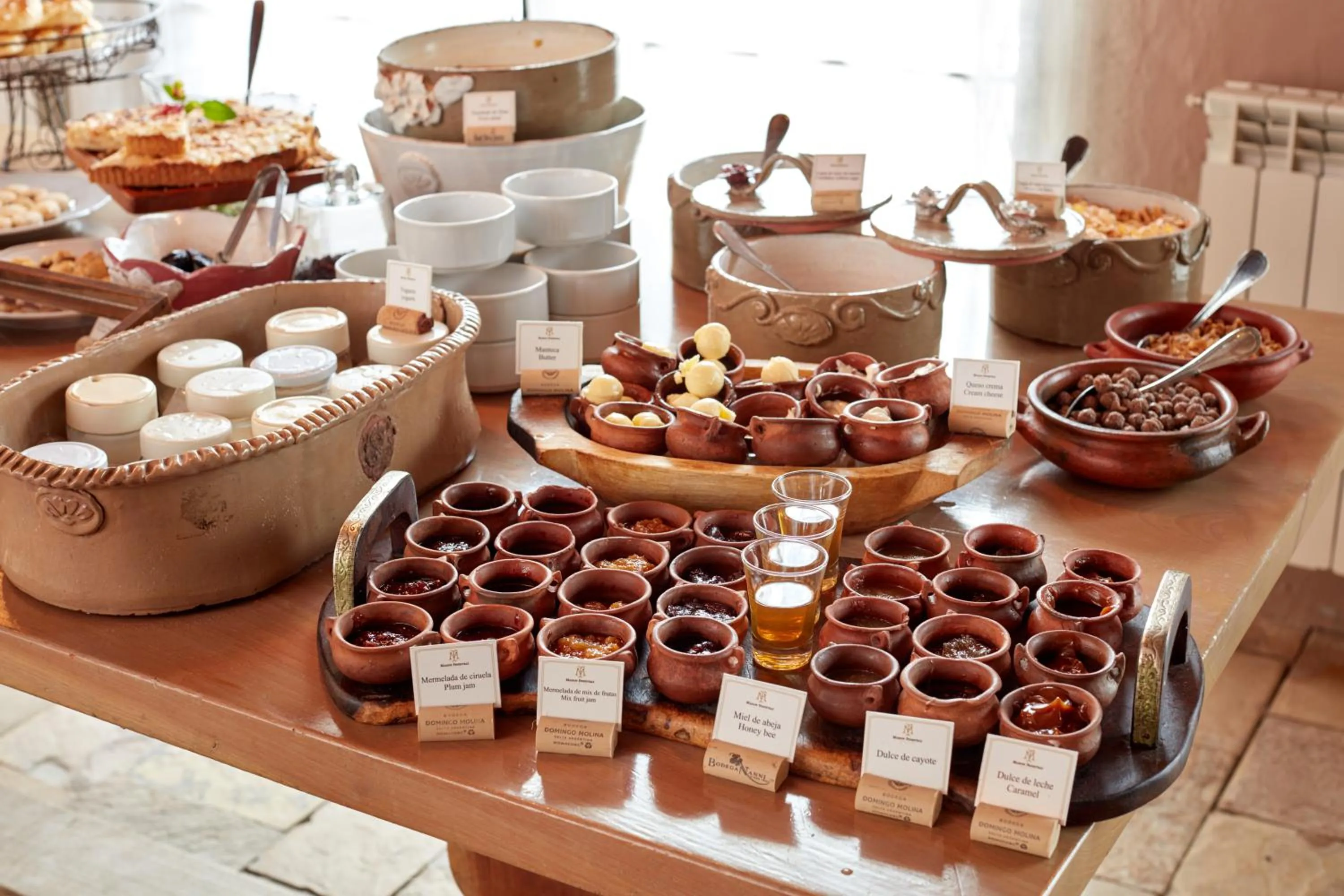 Food and drinks in House of Jasmines Relais & Châteaux