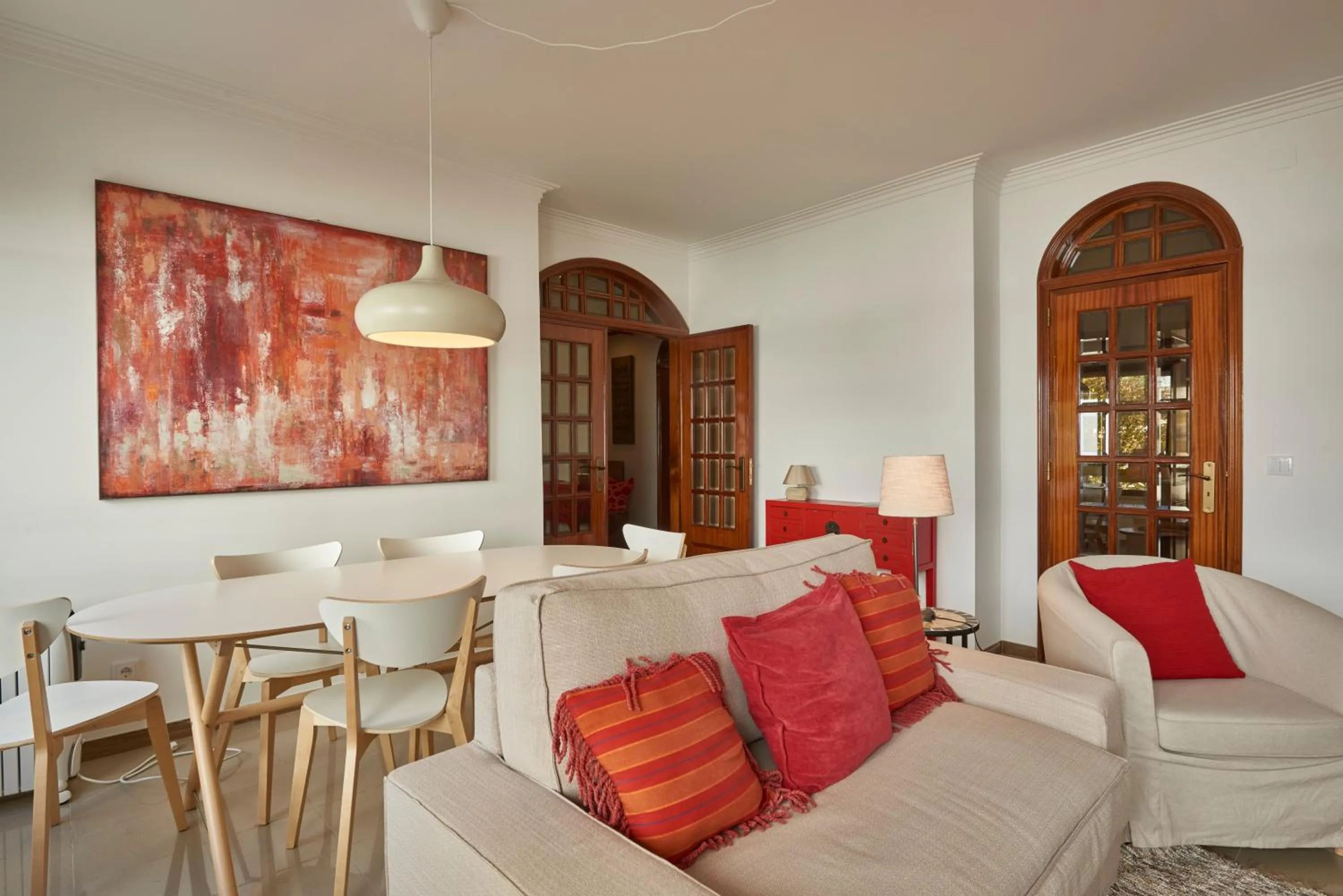 TV and multimedia, Bed in Cascais Handsome Apartment