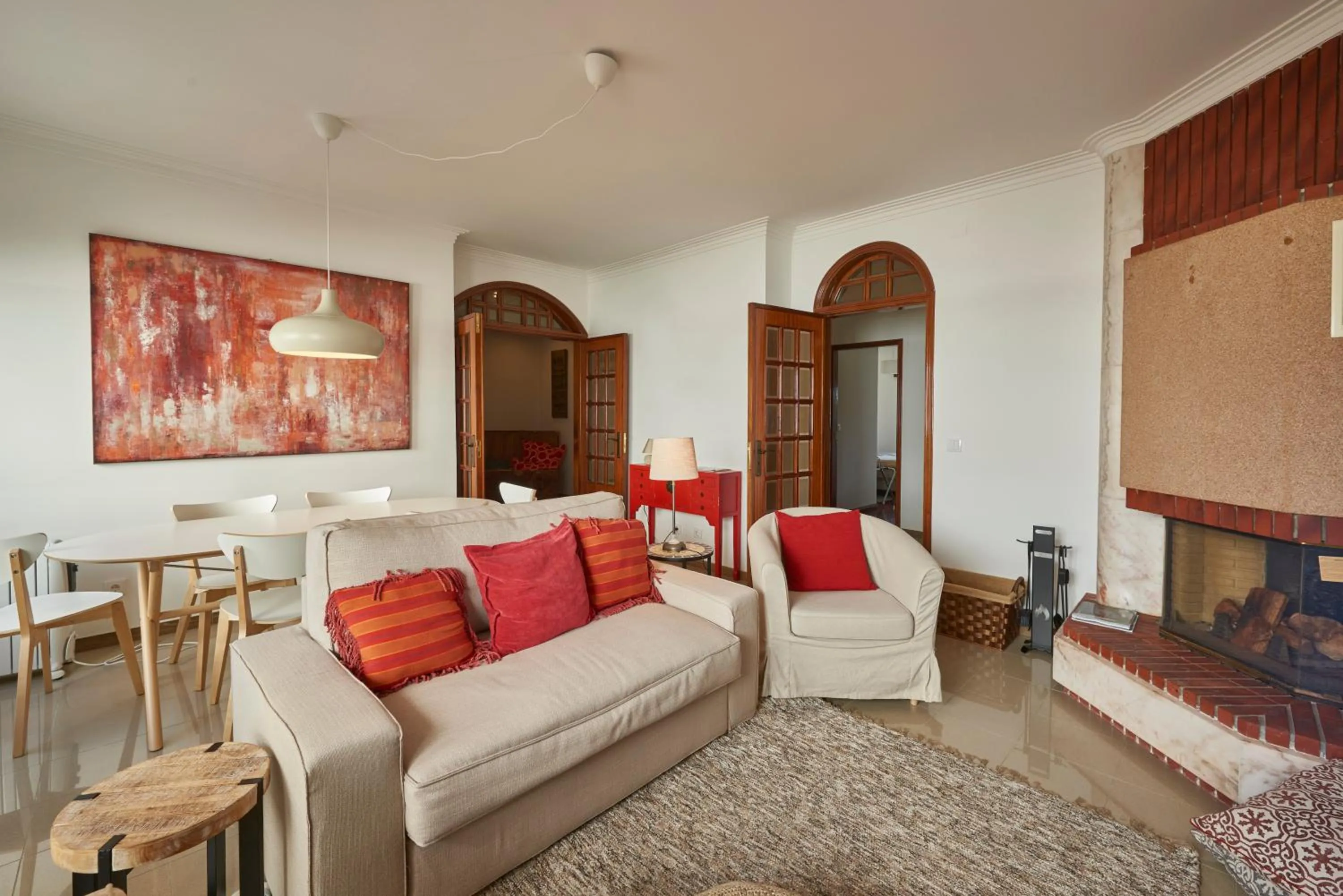Living room in Cascais Handsome Apartment