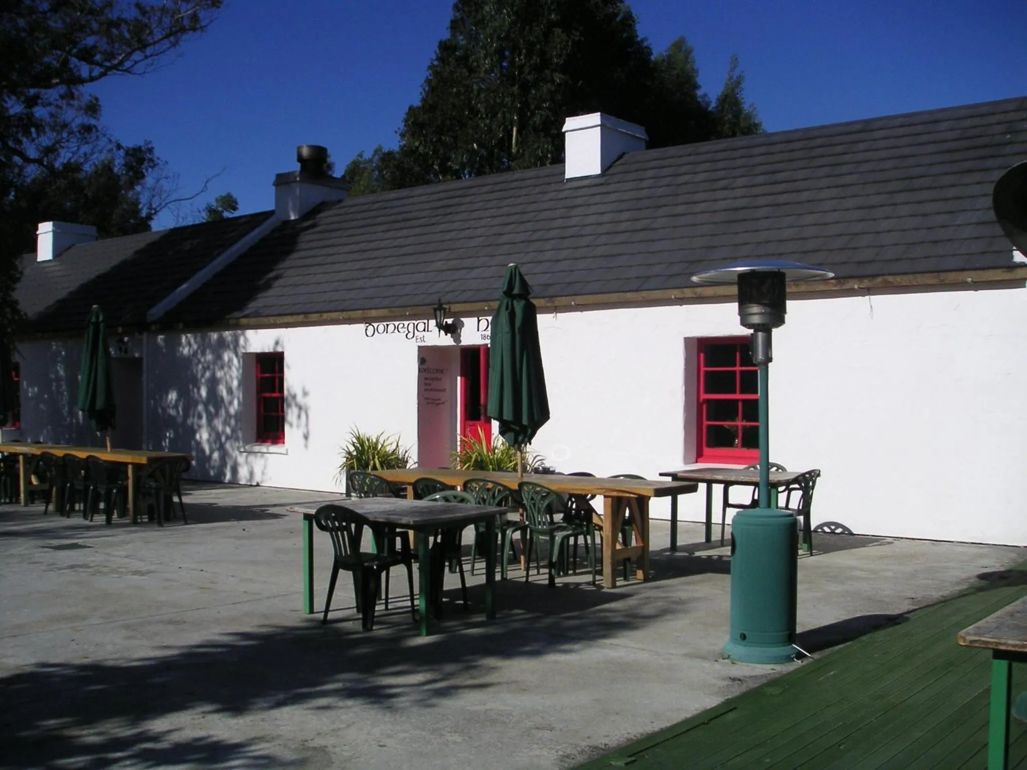 Patio in Donegal House