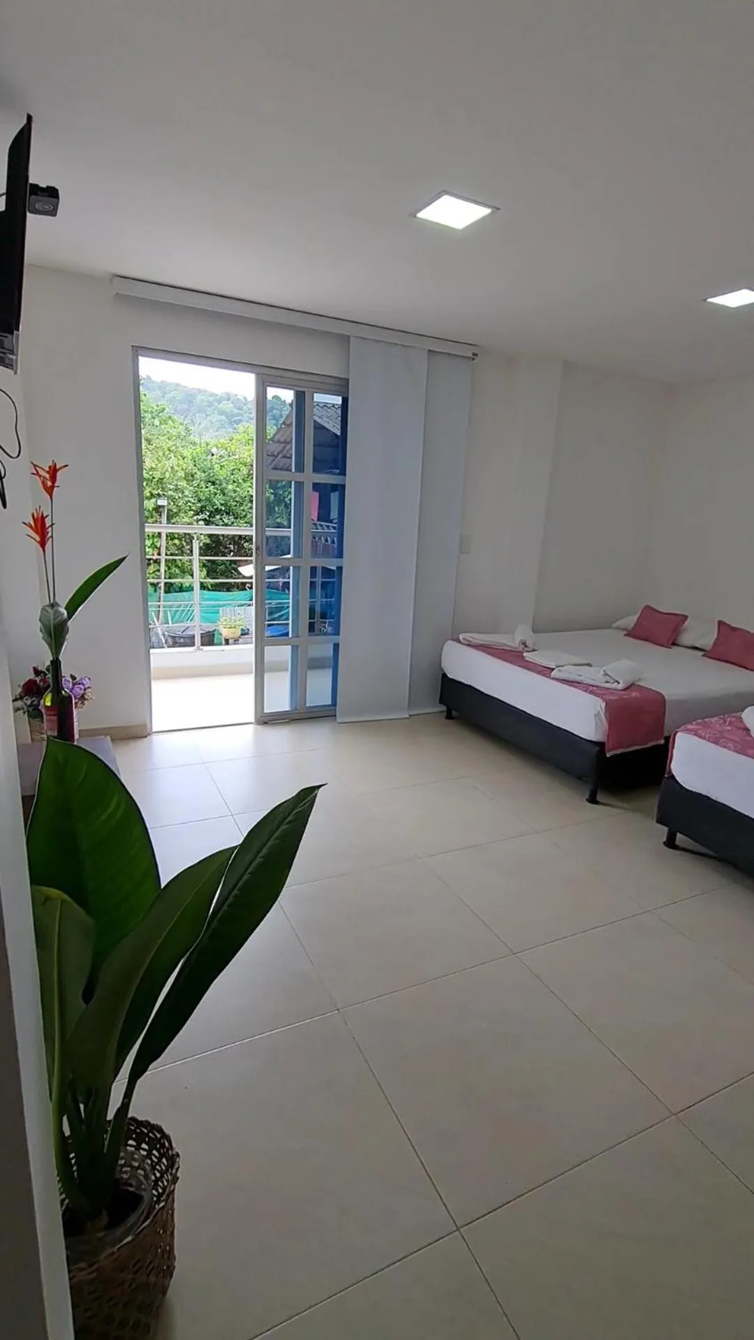 Bed in Ecohotel Linda Judith