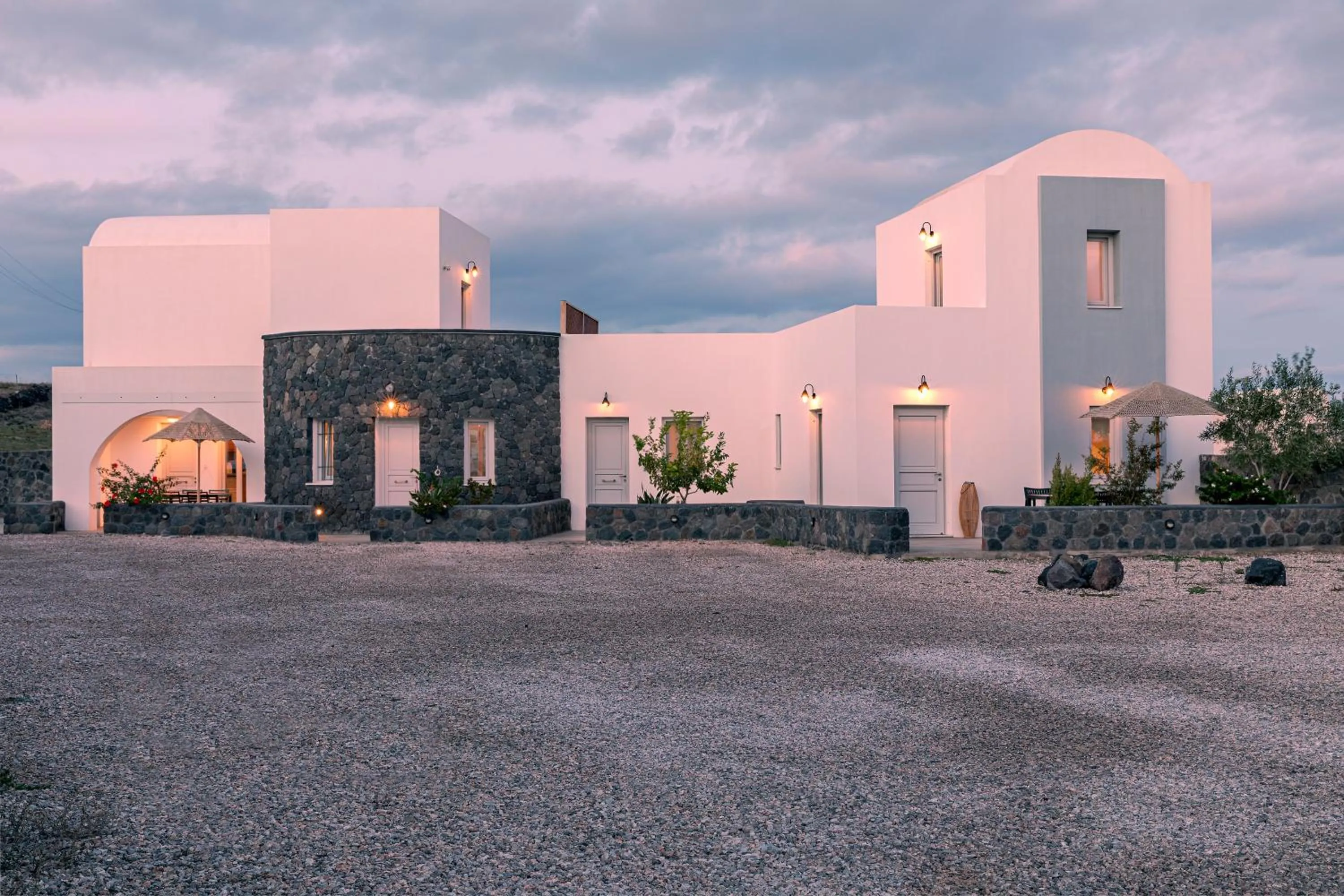 Property building in Alafropetra Luxury Suites