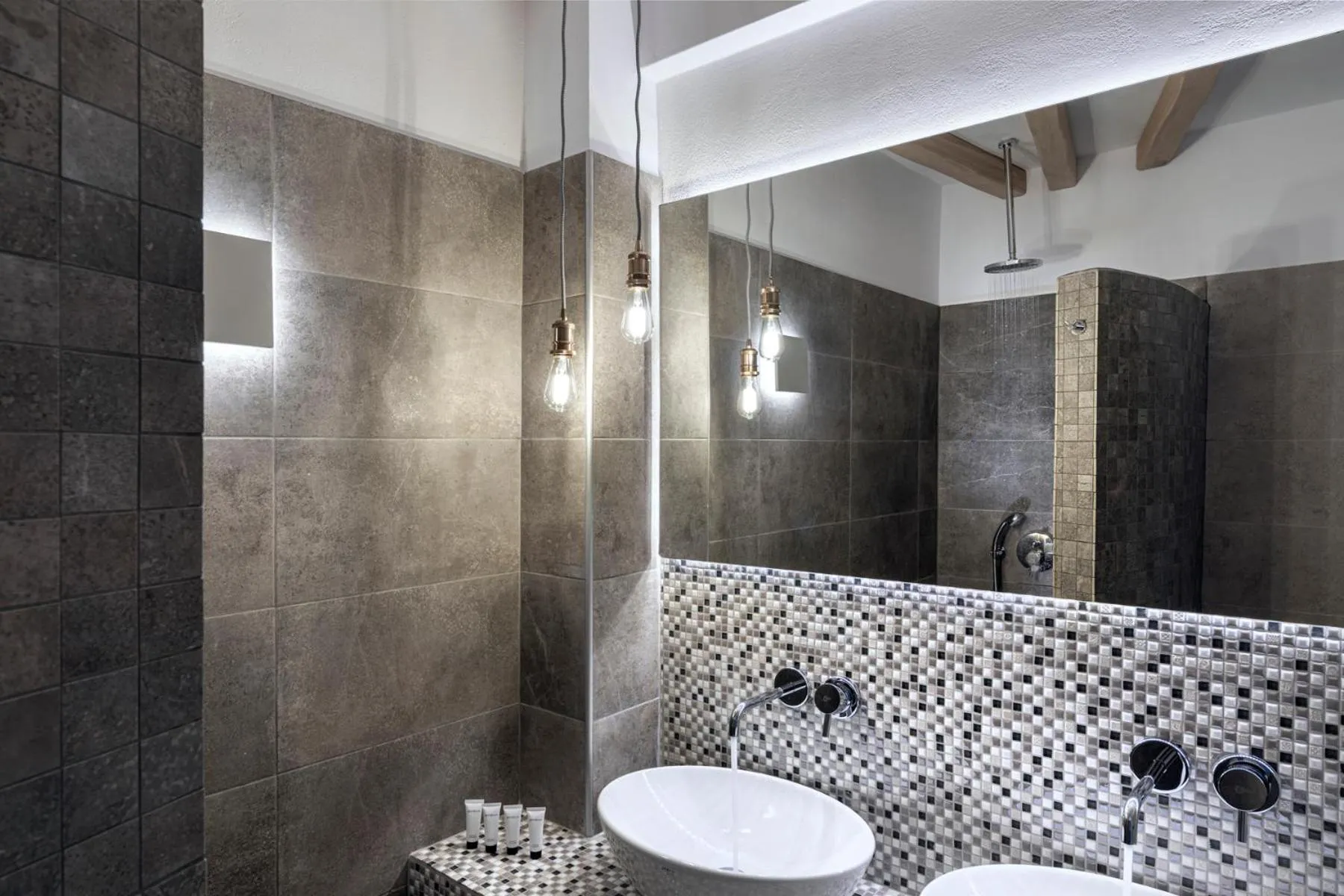 Bathroom in Alafropetra Luxury Suites