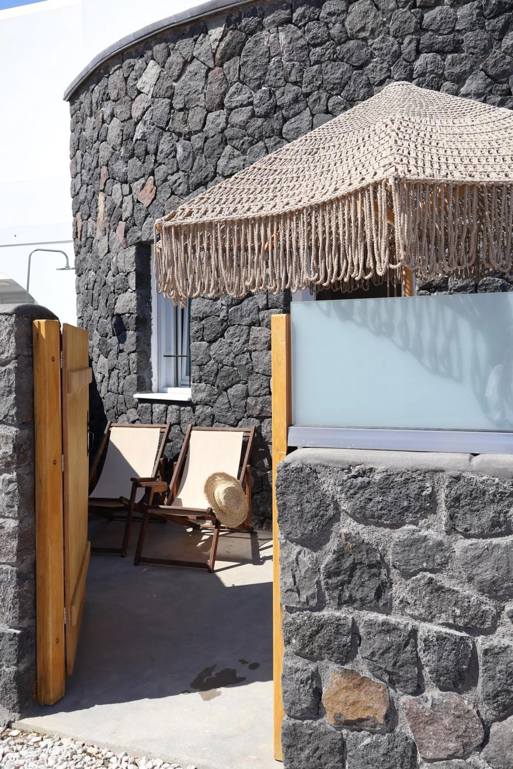 Hot Tub in Alafropetra Luxury Suites