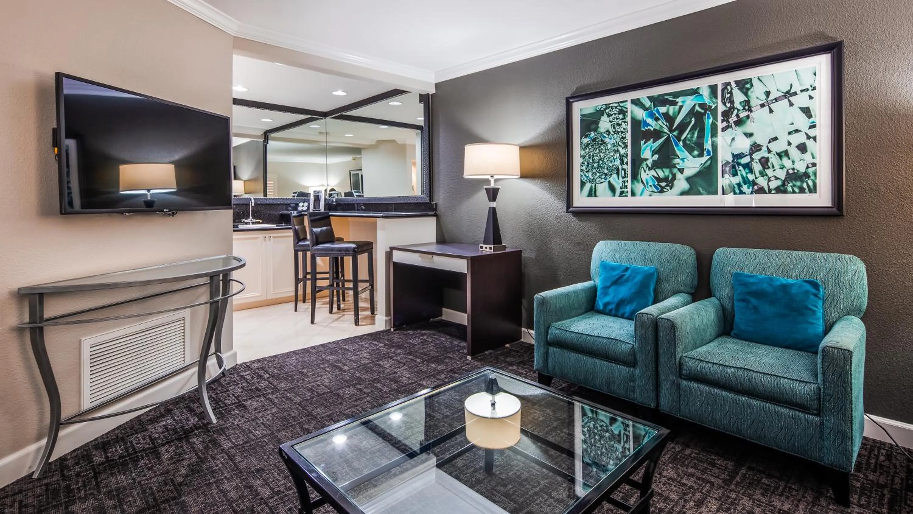 Living room in Best Western Plus Casino Royale - Center Strip