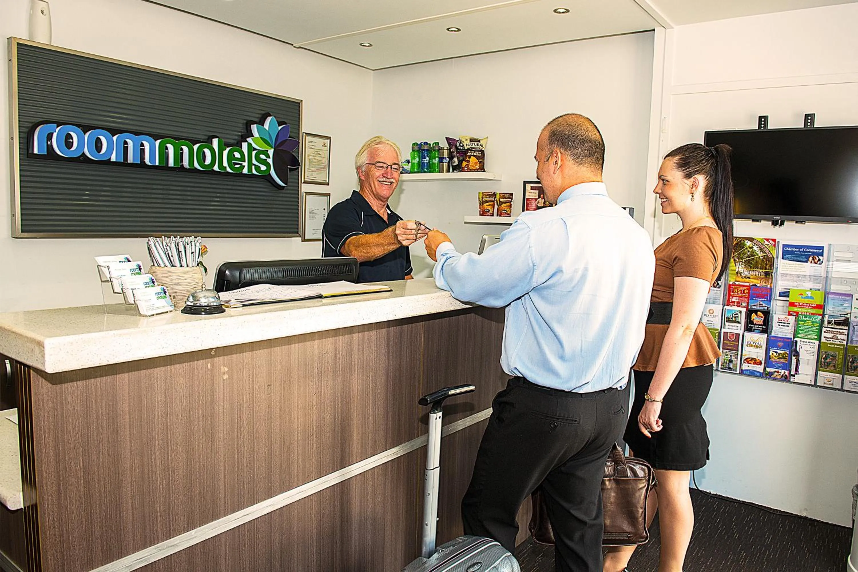Lobby or reception in Room Motels Kingaroy