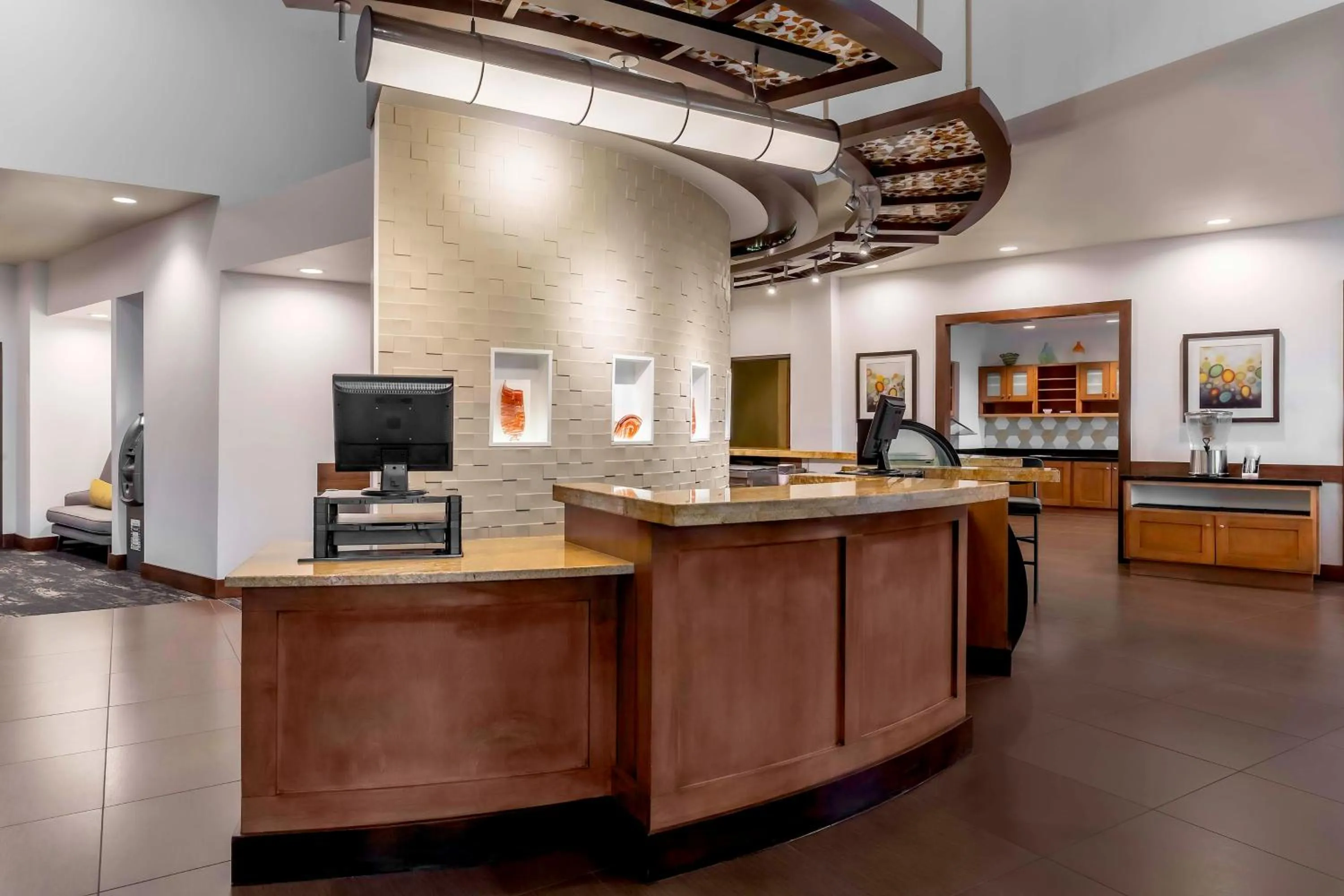 Lobby or reception in Hyatt Place Salt Lake City Airport