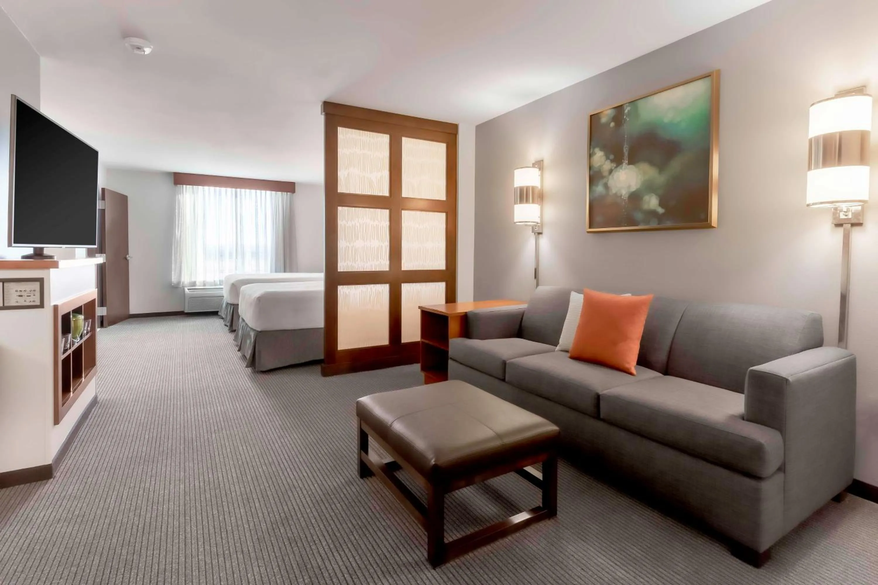 Bedroom in Hyatt Place Salt Lake City Airport