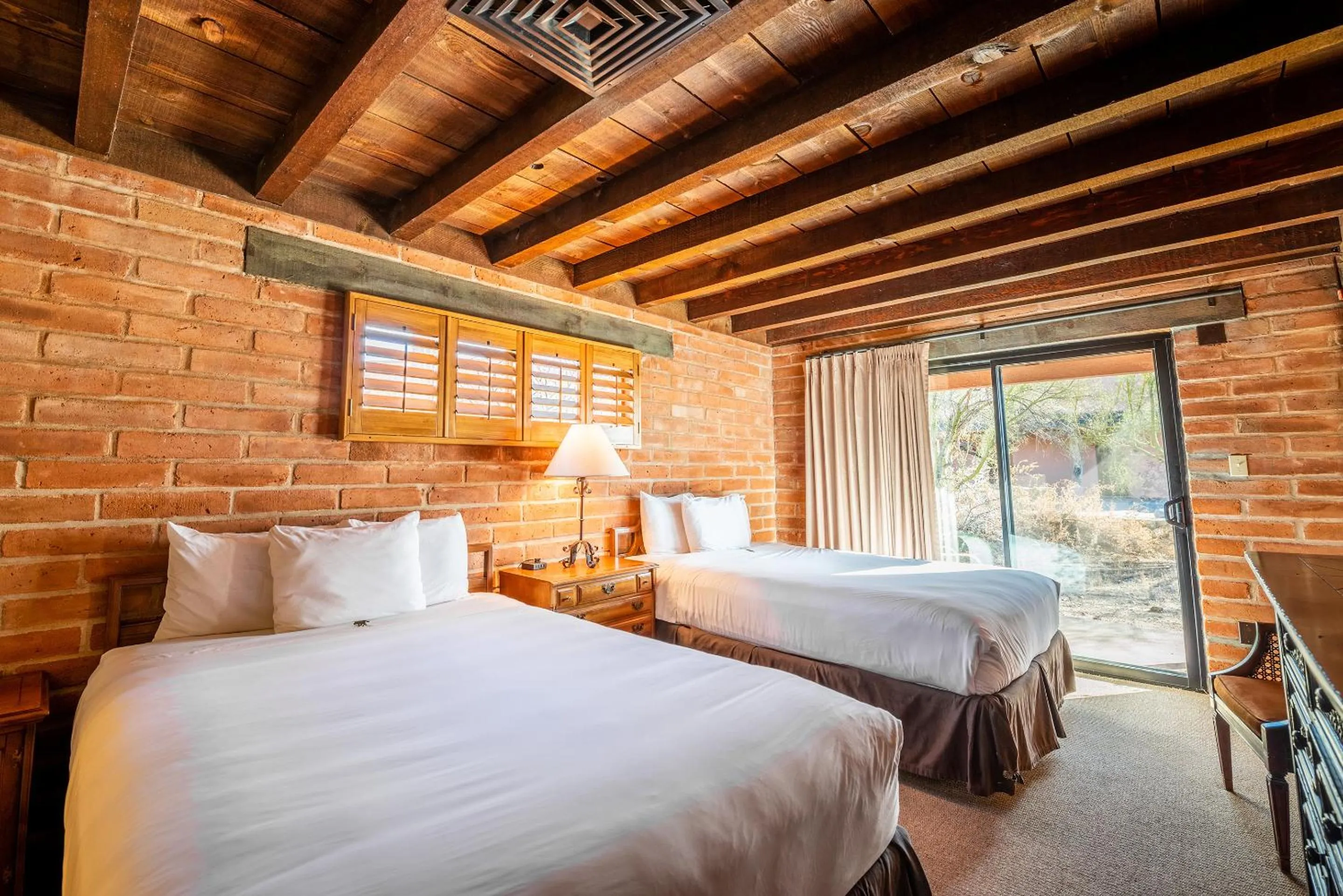 Bed in Tanque Verde Guest Ranch