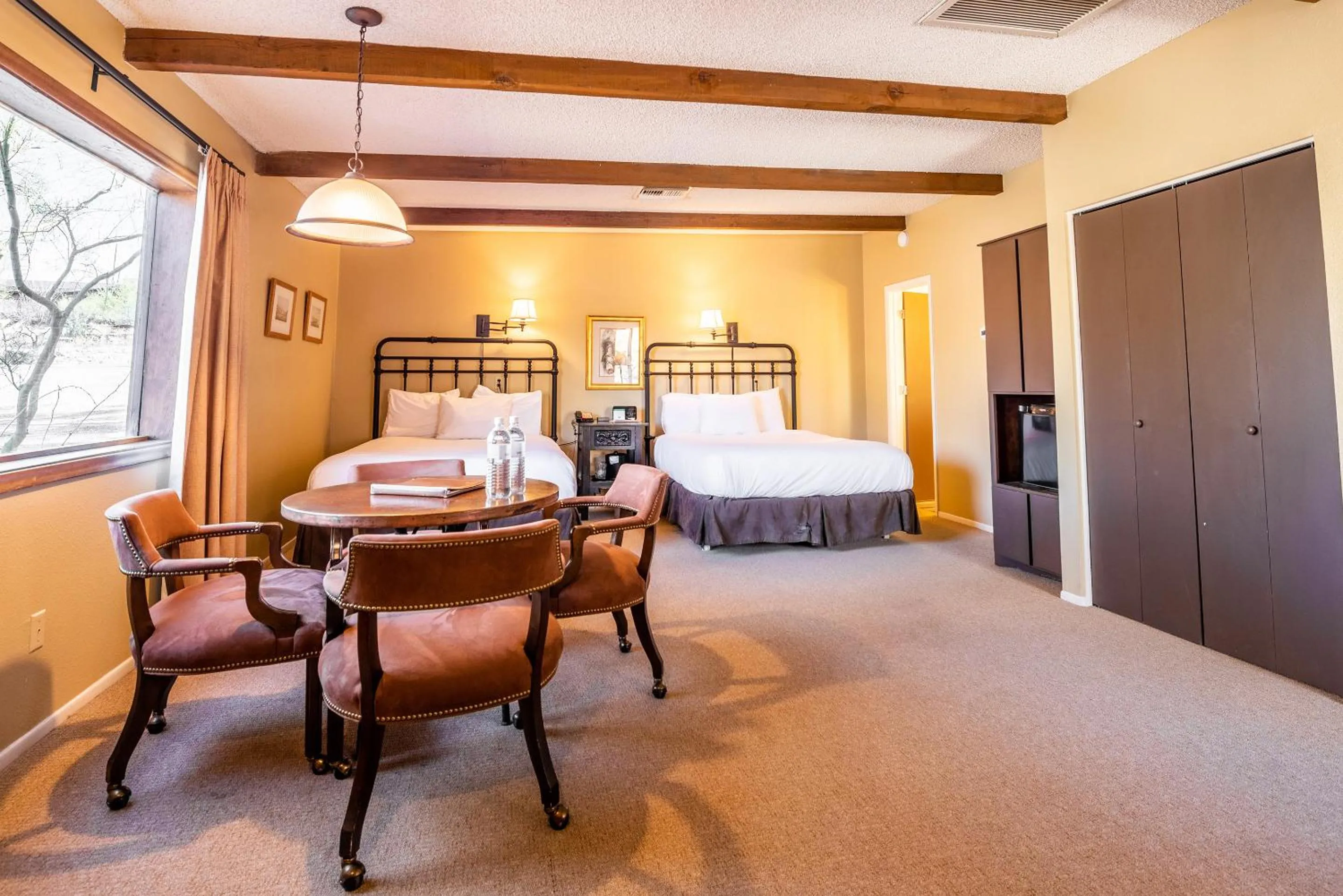 Bed in Tanque Verde Guest Ranch